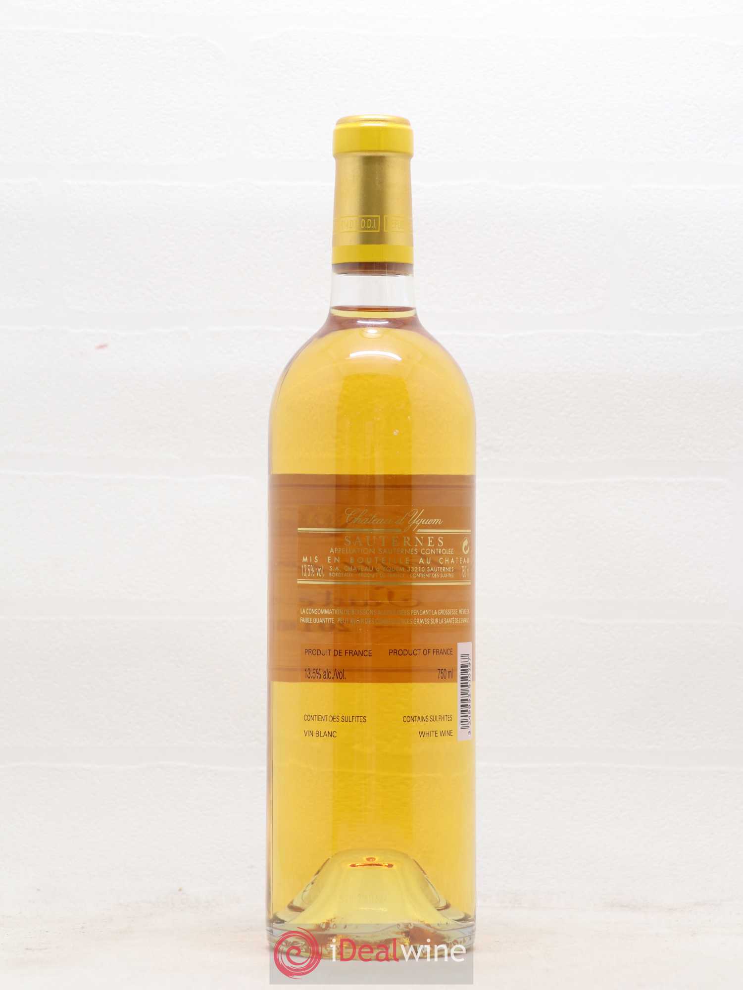 Château d' Yquem 1er Cru Classé Supérieur 2010 - Lotto di 1 bottiglia - 1