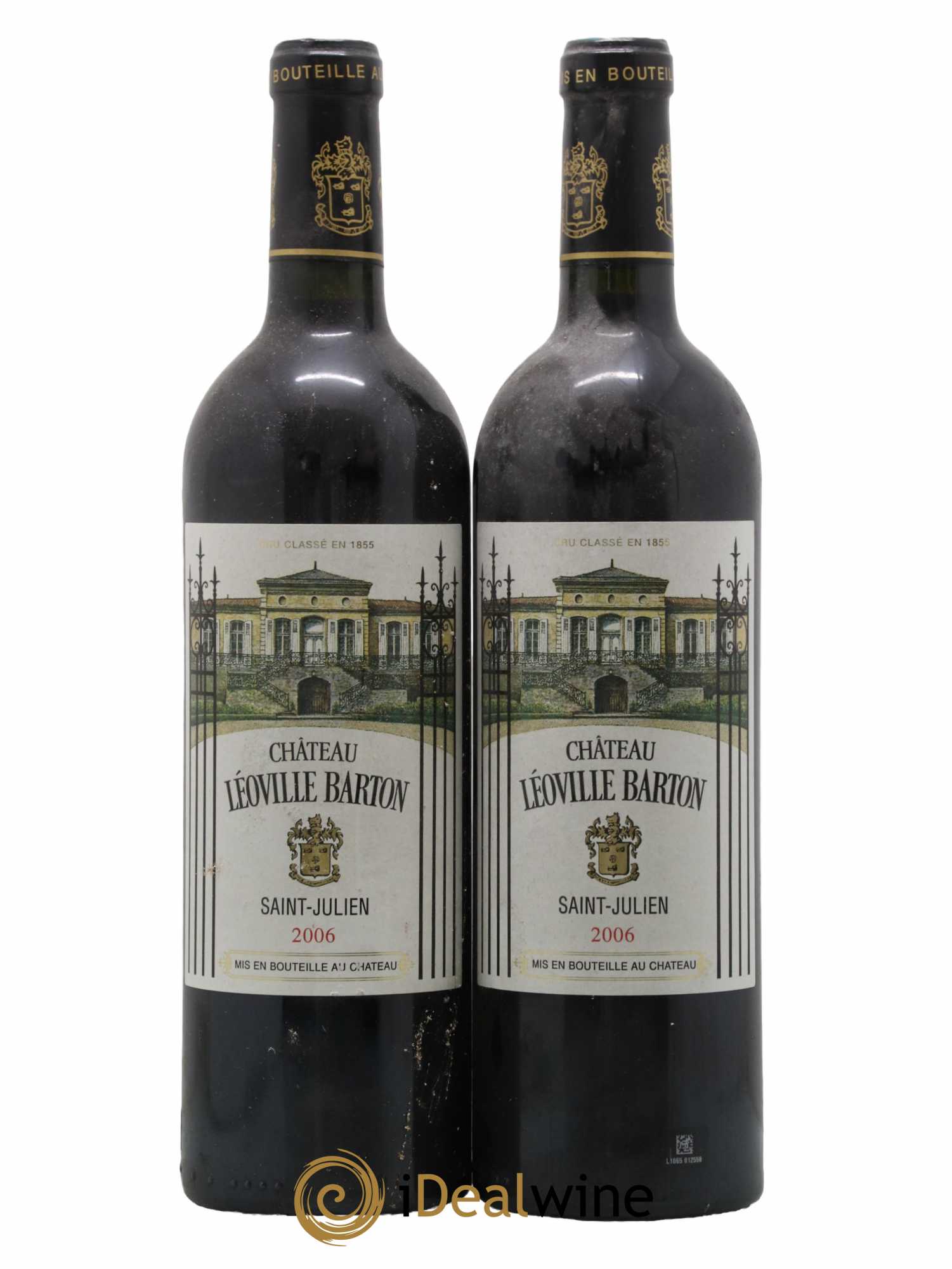 Château Léoville Barton 2ème Grand Cru Classé 2006 - Lot de 2 bouteilles - 0