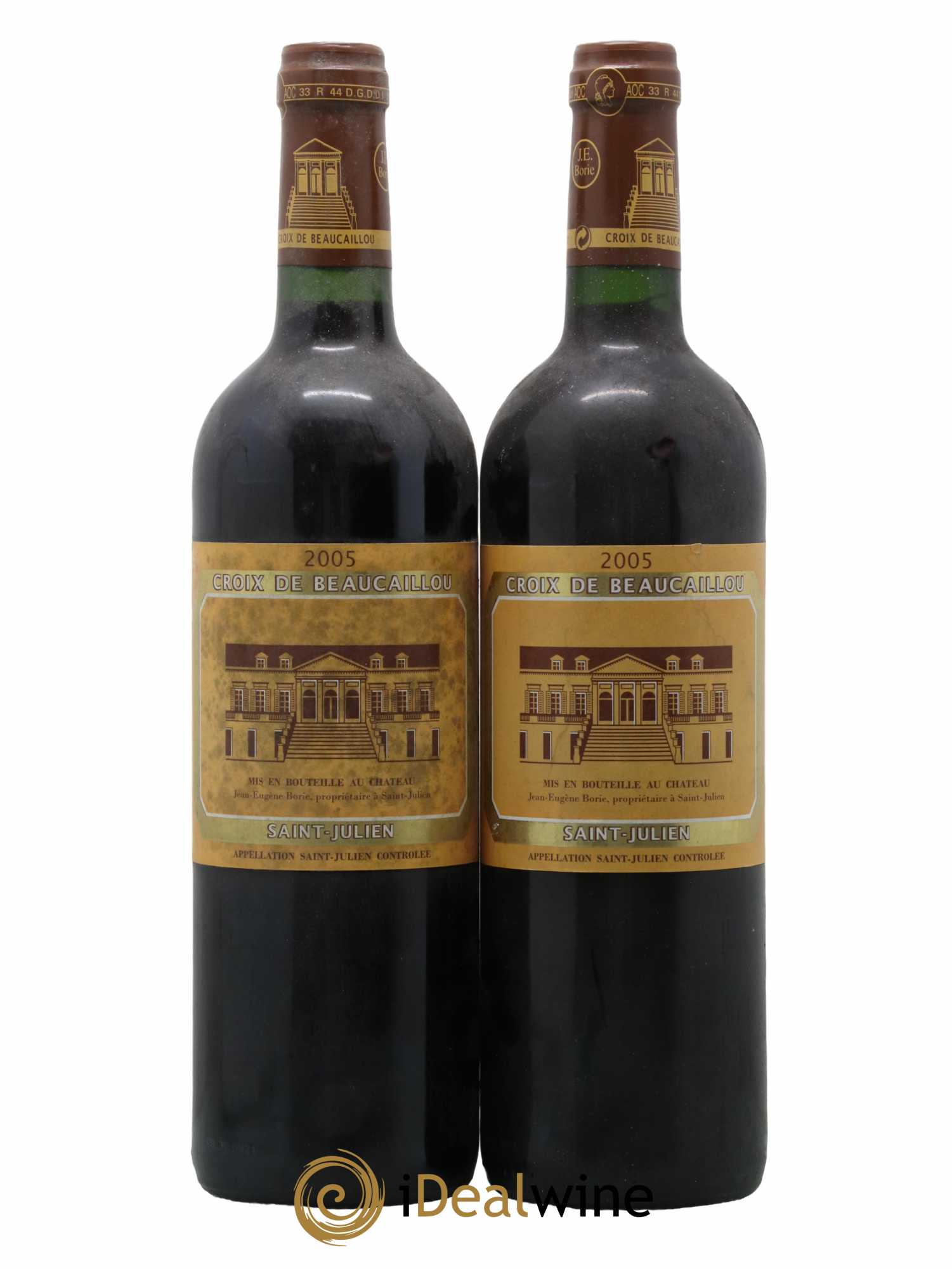 La Croix de Beaucaillou Second Vin 2005 - Lot de 2 bouteilles - 0