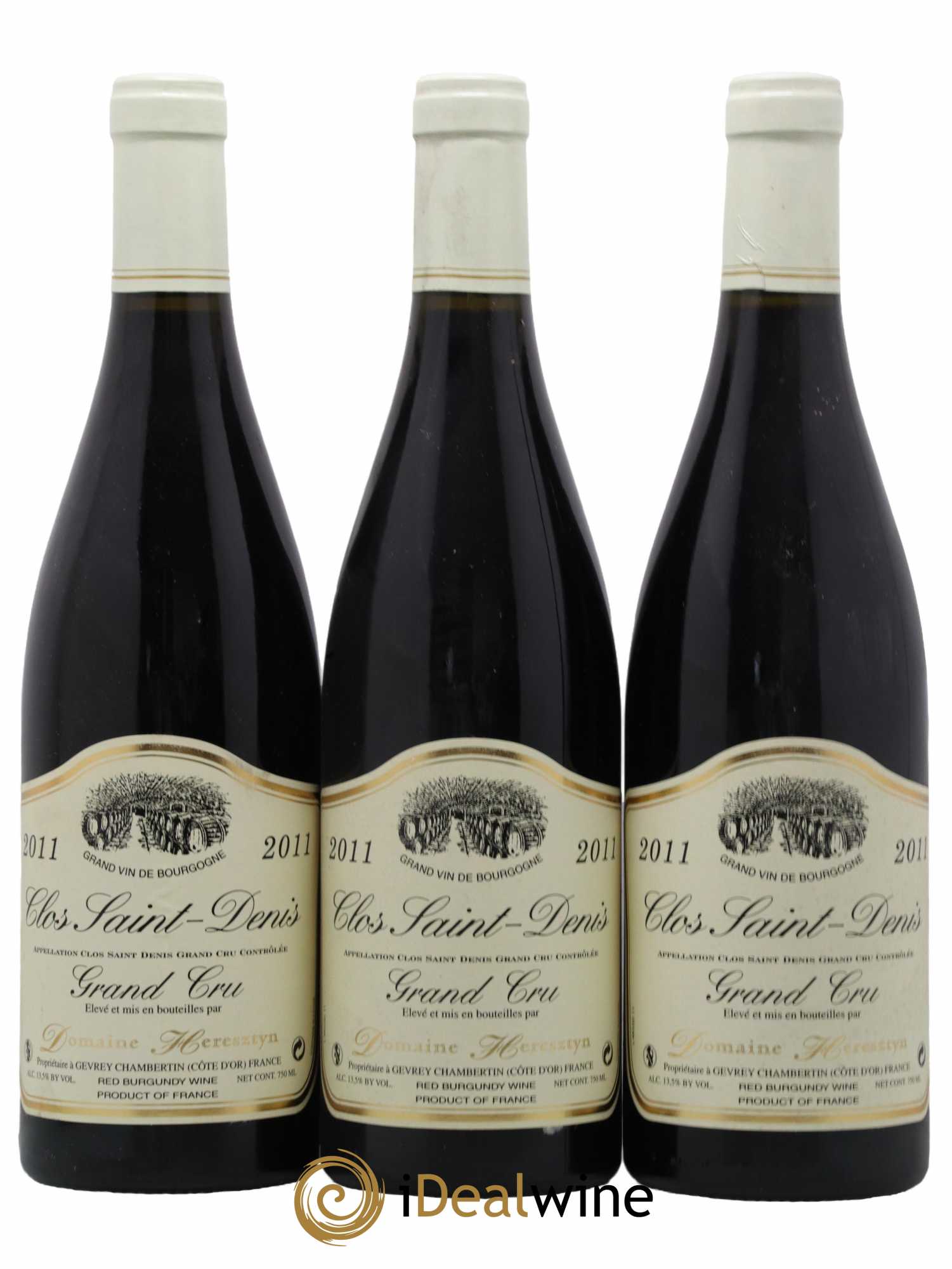 Clos Saint-Denis Grand Cru Heresztyn (Domaine) 2011 - Lot de 3 bouteilles - 0