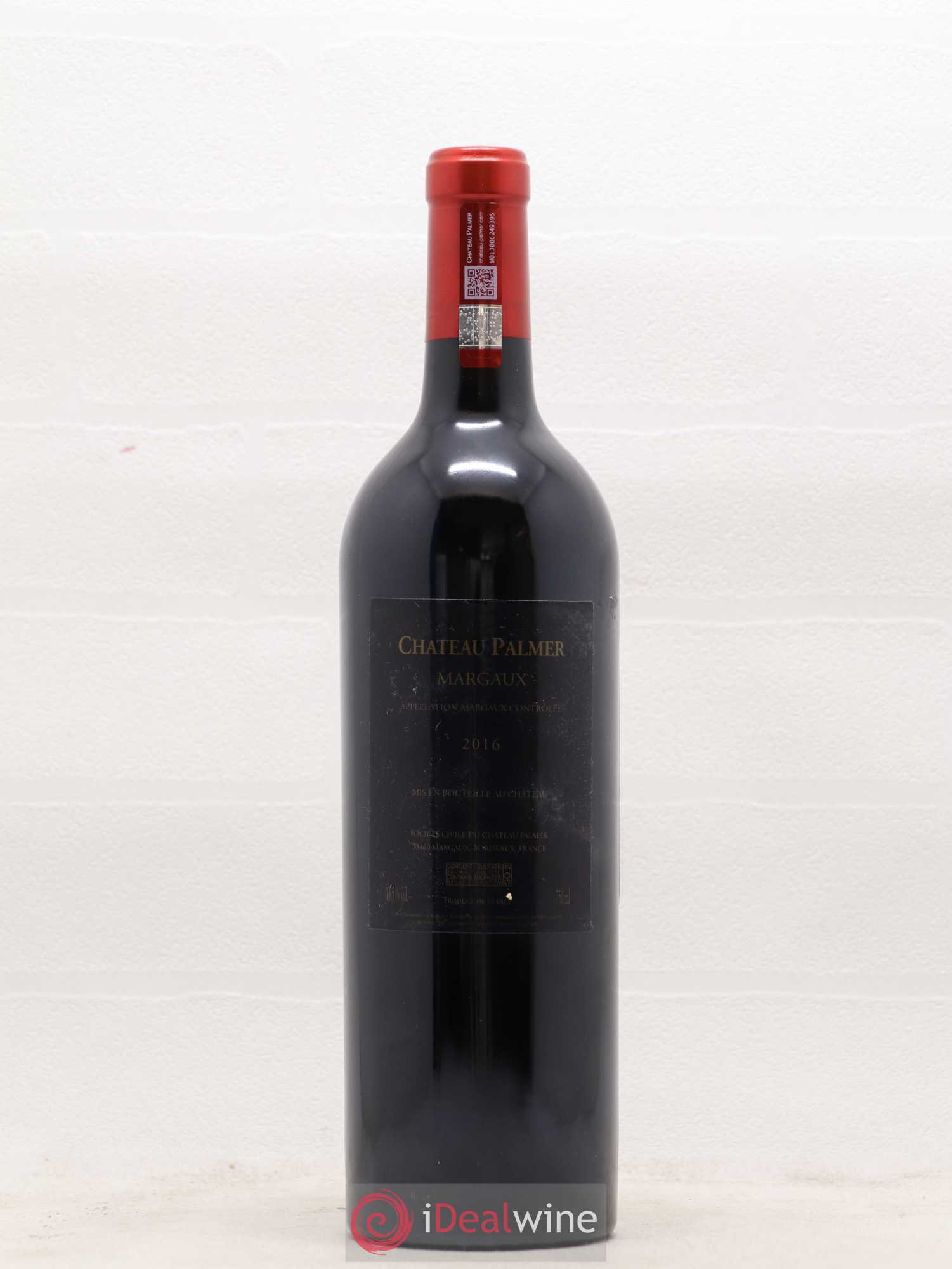 Château Palmer 3ème Grand Cru Classé 2016 - Lot de 1 bouteille - 1