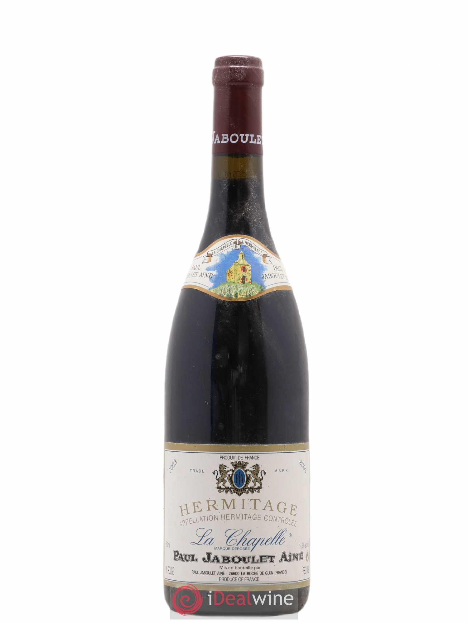 Hermitage La Chapelle Paul Jaboulet Ainé 2003 - Lot de 1 bouteille - 0