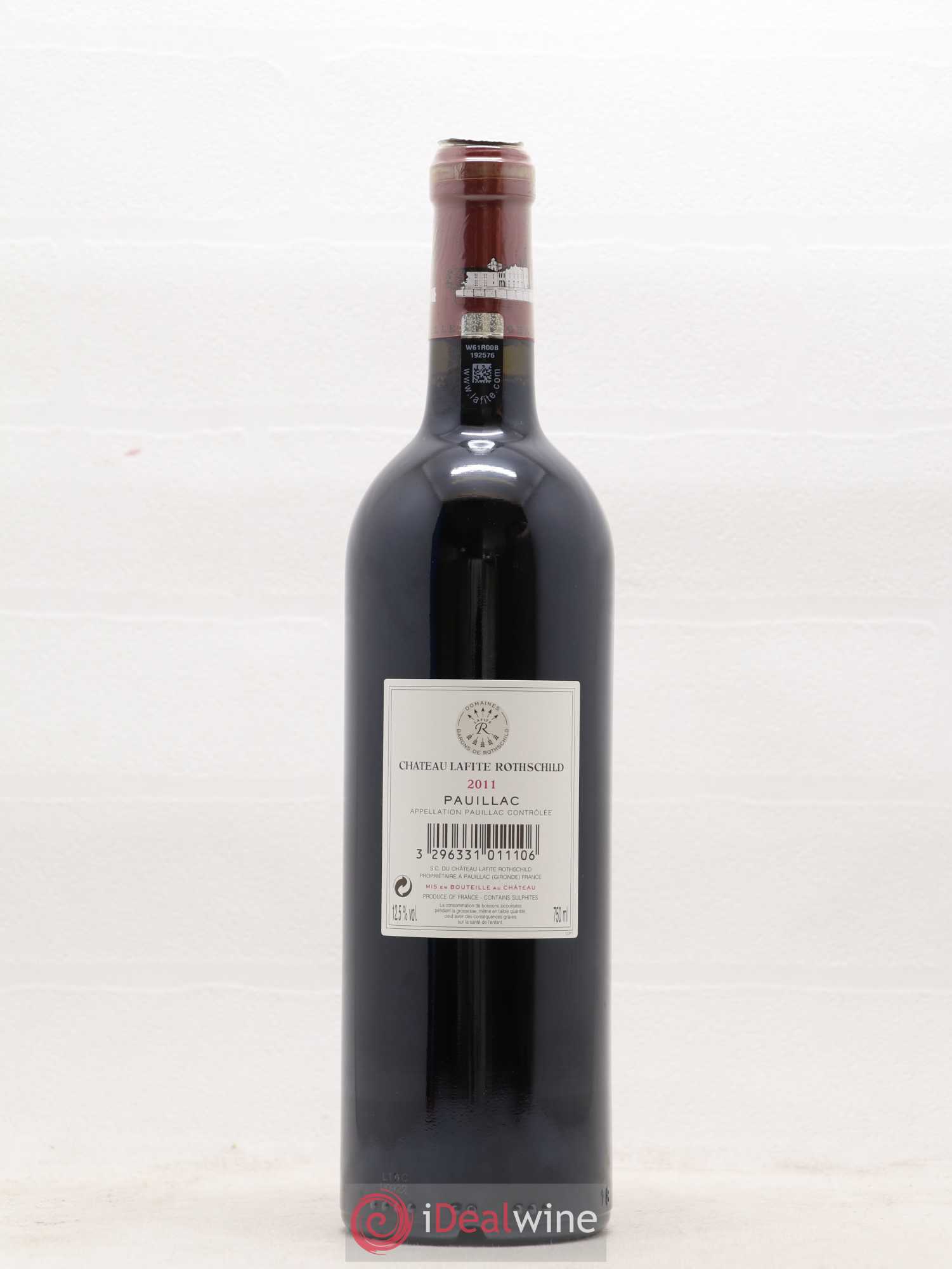 Château Lafite Rothschild 1er Grand Cru Classé 2011 - Lot de 1 bouteille - 1