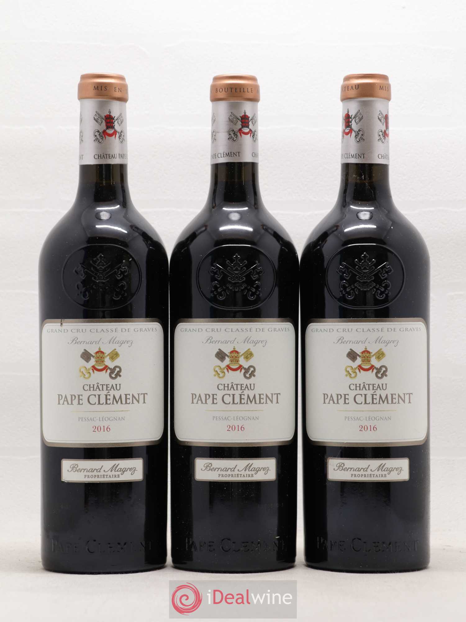 Château Pape Clément Cru Classé de Graves 2016 - Lot de 6 bouteilles - 1