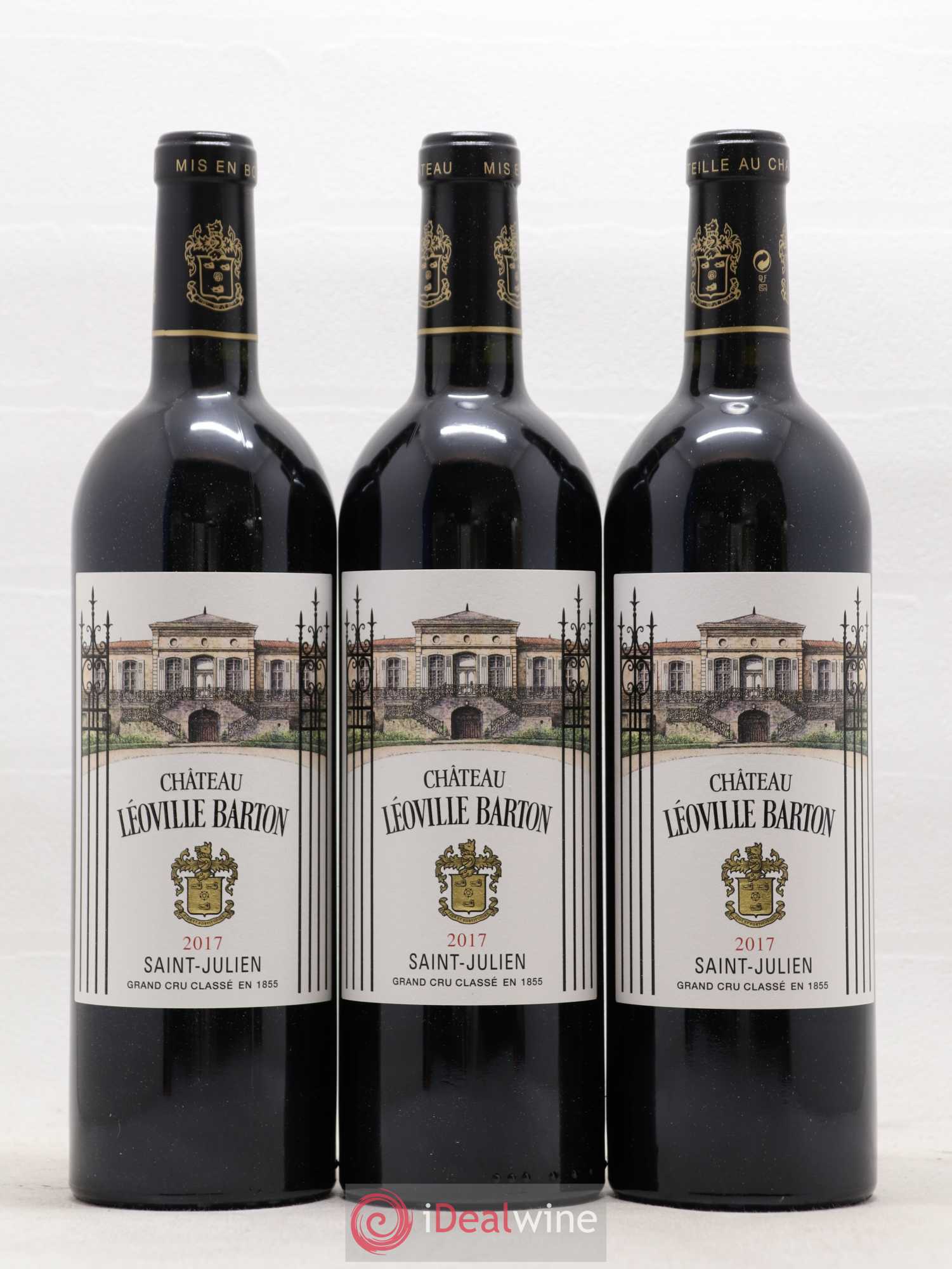 Château Léoville Barton 2ème Grand Cru Classé 2017 - Lot de 6 bouteilles - 1