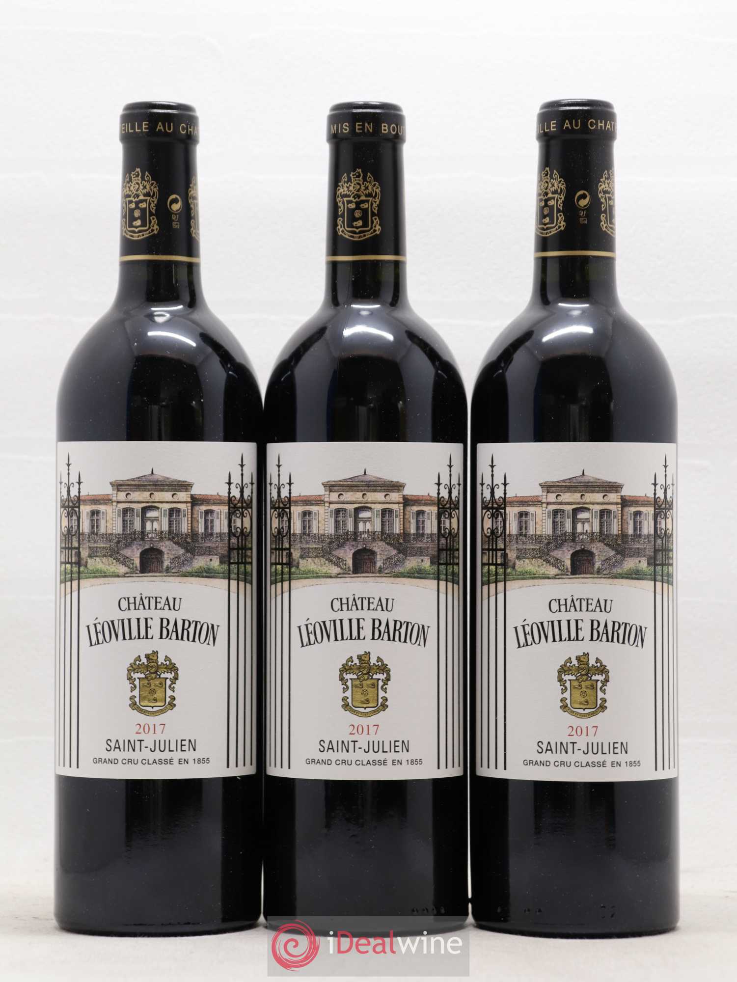 Château Léoville Barton 2ème Grand Cru Classé 2017 - Lot de 6 bouteilles - 2