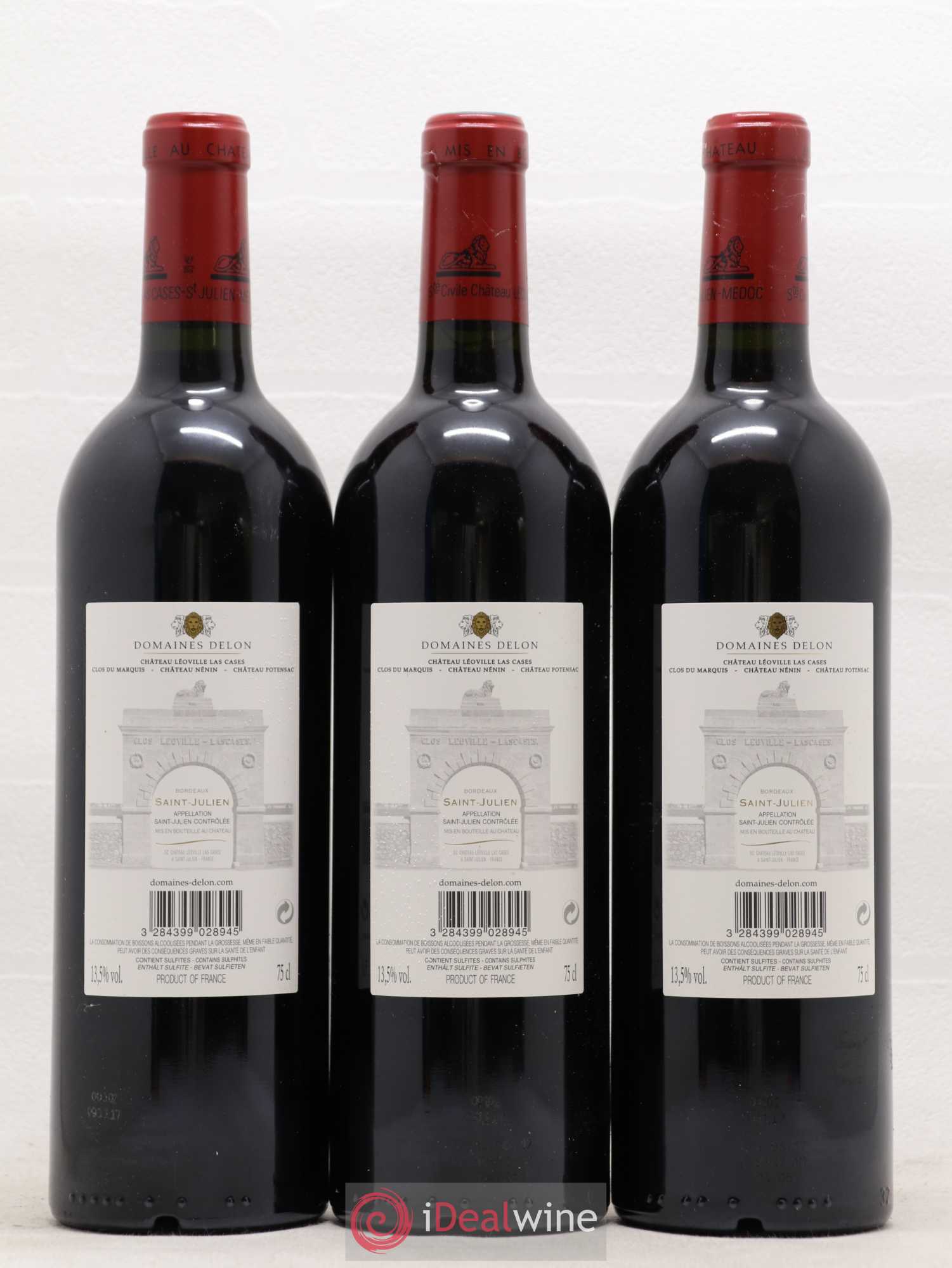 Château Léoville Las Cases 2ème Grand Cru Classé 2015 - Lot de 6 bouteilles - 2