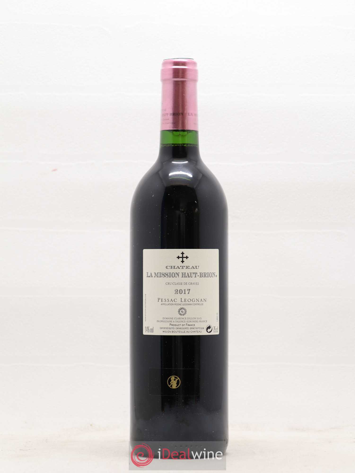 Château la Mission Haut-Brion Cru Classé de Graves 2017 - Lot de 1 bouteille - 1