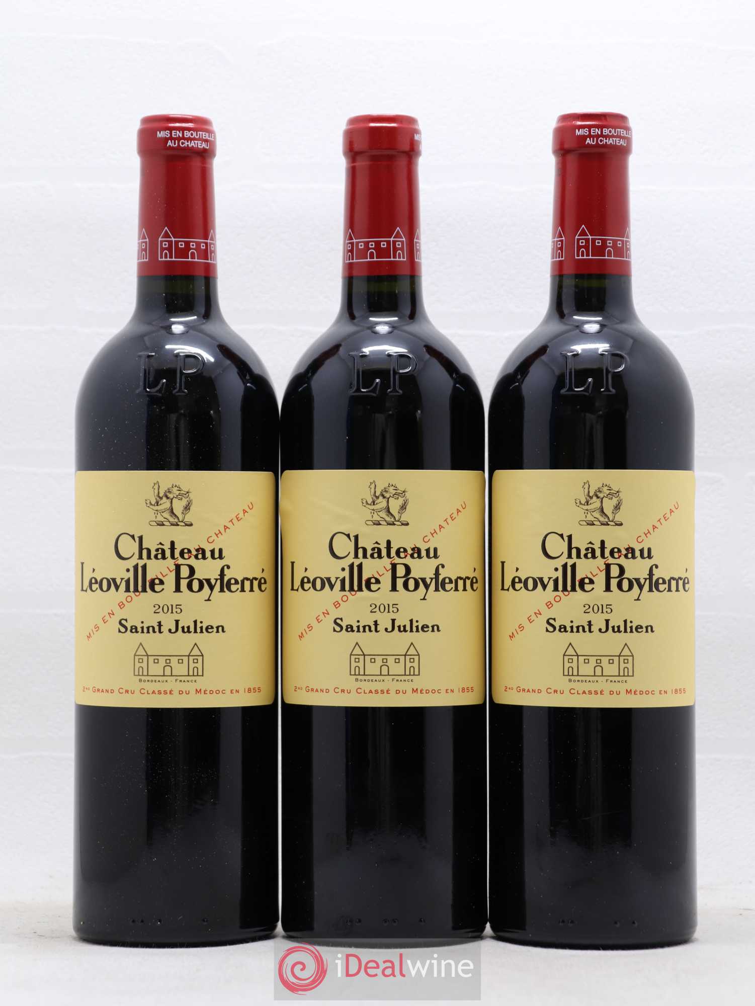 Château Léoville Poyferré 2ème Grand Cru Classé 2015 - Lot de 6 bouteilles - 2