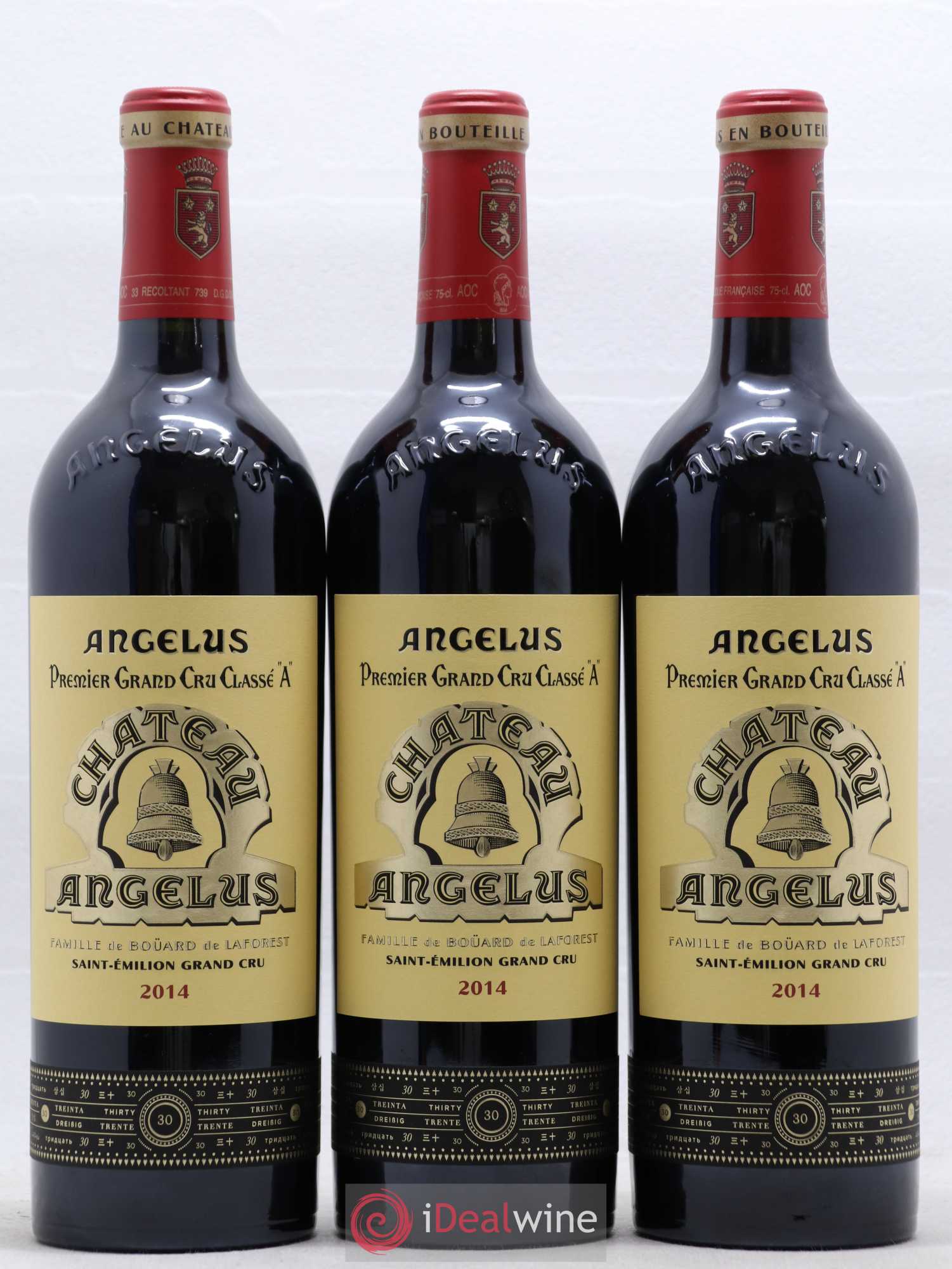 Château Angélus 1er Grand Cru Classé A 2014 - Lot de 6 bouteilles - 1