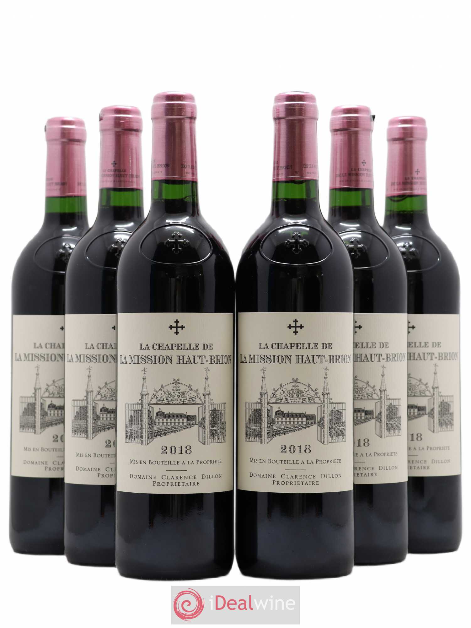 La Chapelle de La Mission Haut-Brion Second Vin 2018 - Lot de 6 bouteilles - 0