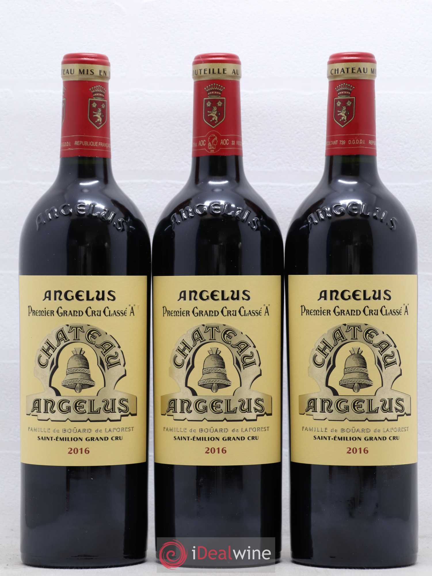 Château Angélus 1er Grand Cru Classé A 2016 - Lot de 6 bouteilles - 3