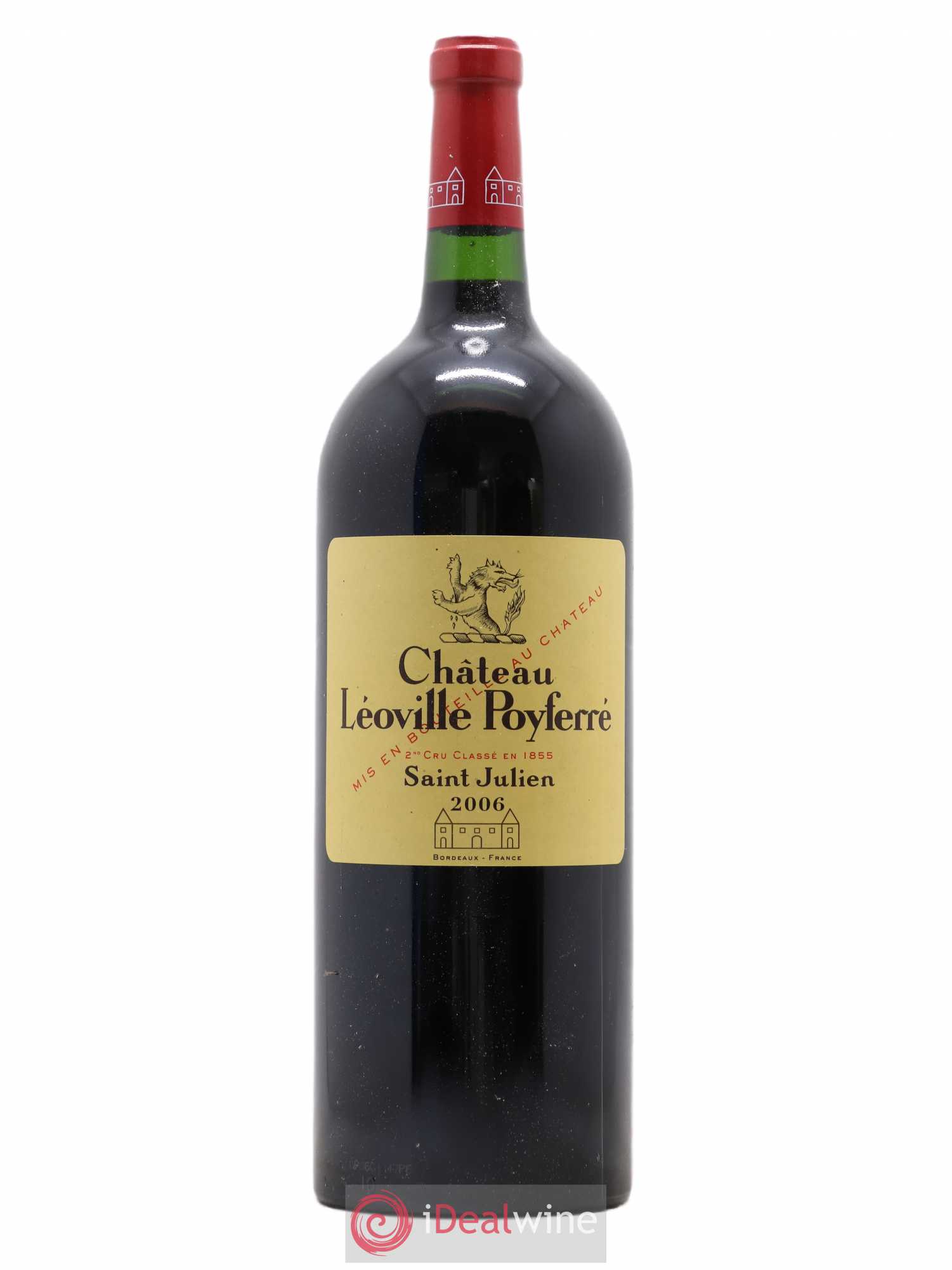 Château Léoville Poyferré 2ème Grand Cru Classé 2006 - Lot de 1 magnum - 0
