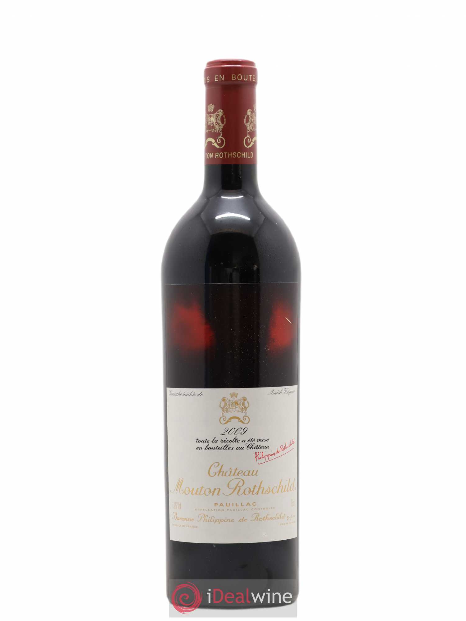 Château Mouton Rothschild 1er Grand Cru Classé 2009 - Lot de 1 bouteille - 0