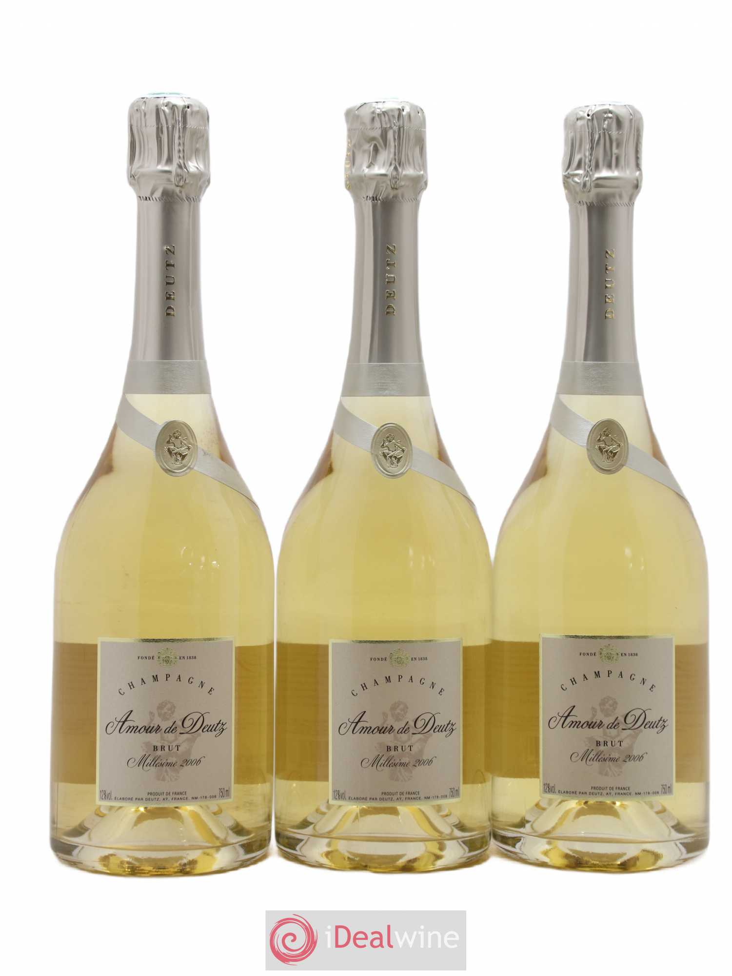 Amour de Deutz Brut Deutz 2006 - Lot de 3 bouteilles - 0