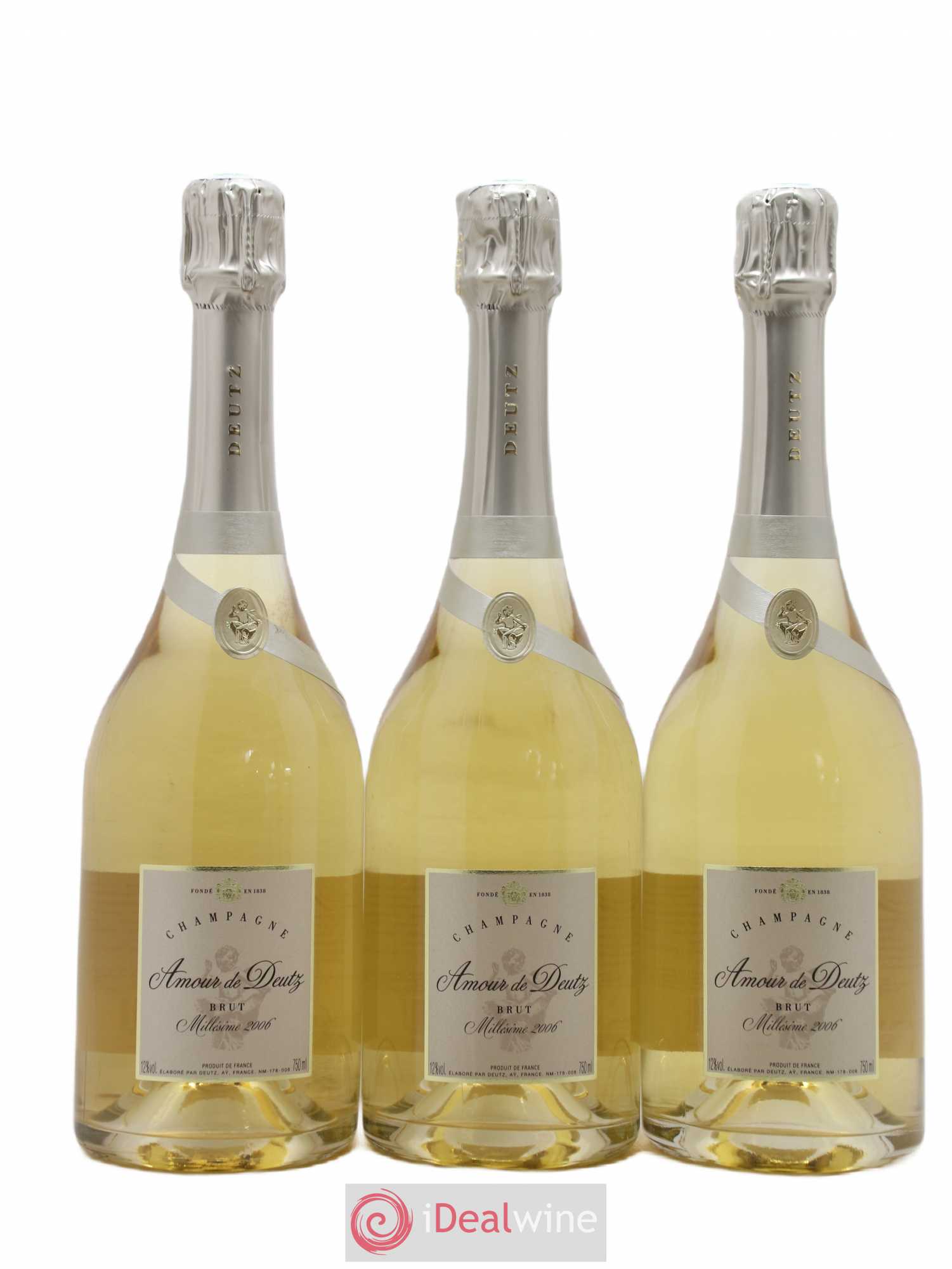Amour de Deutz Brut Deutz 2006 - Lot de 3 bouteilles - 0