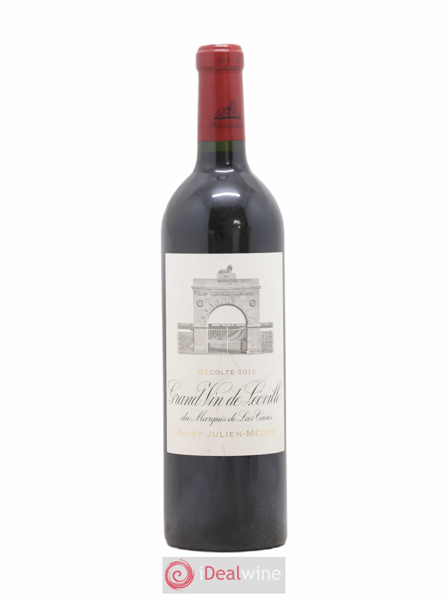 Château Léoville Las Cases 2ème Grand Cru Classé 2012 - Lot de 1 bouteille - 0