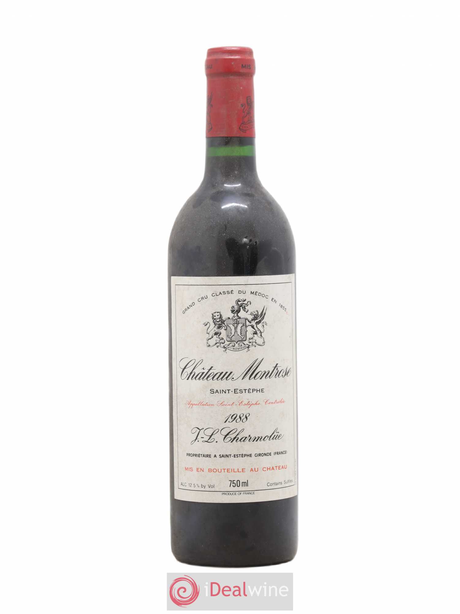 Château Montrose 2ème Grand Cru Classé 1988 - Lot de 1 bouteille - 0