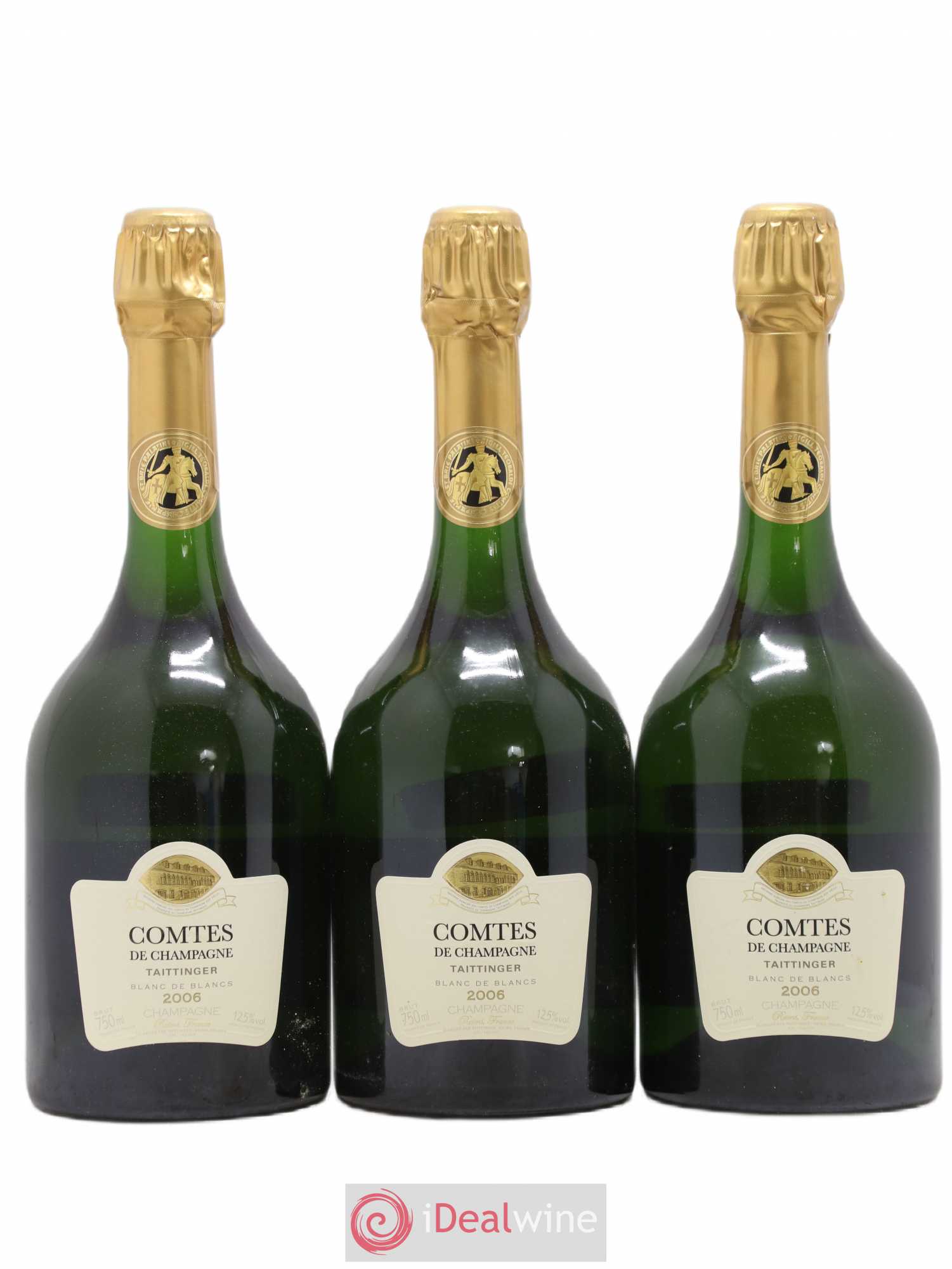 Comtes de Champagne Taittinger 2006 - Lot de 3 bouteilles - 0