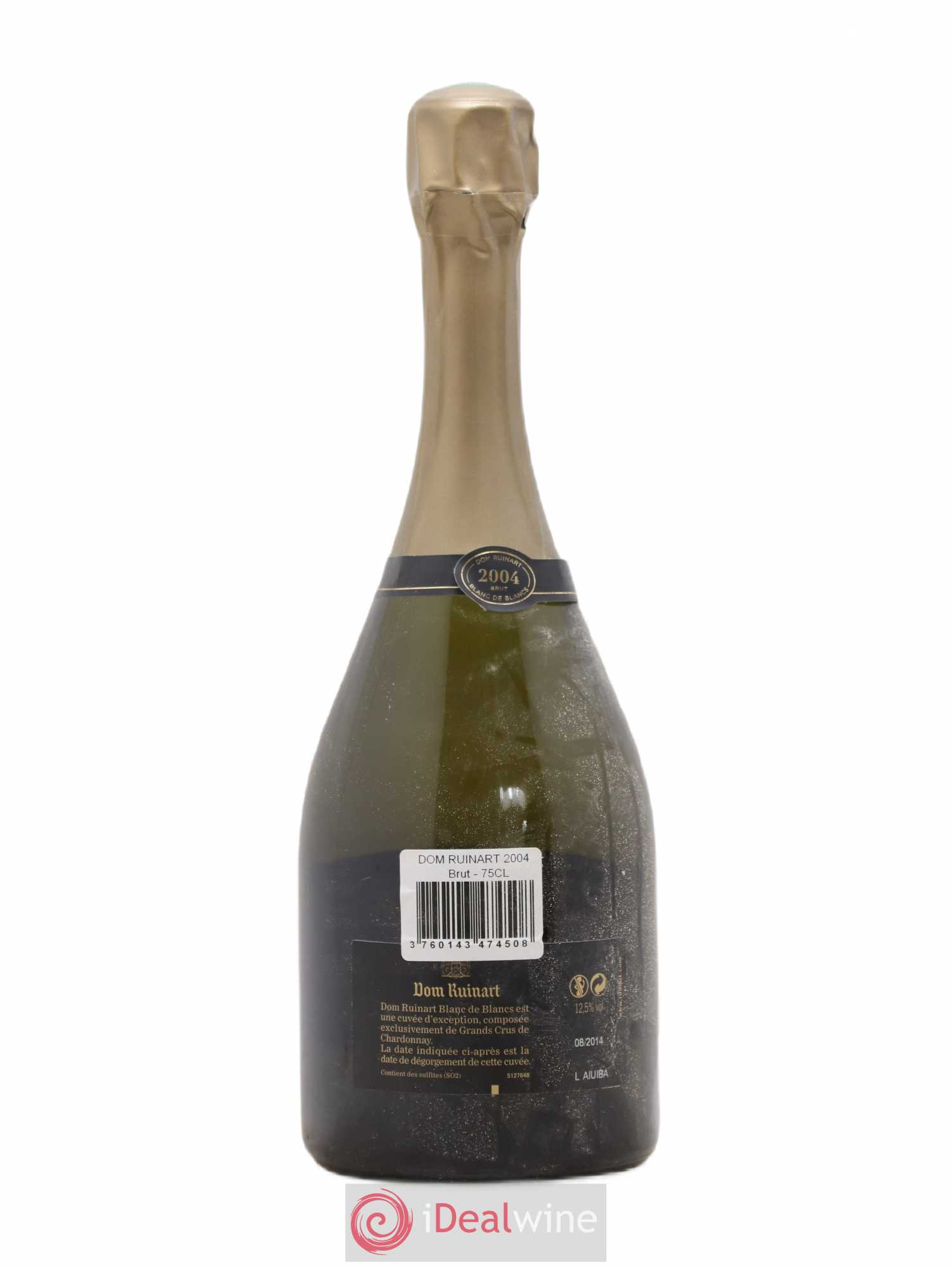 Dom Ruinart Brut Ruinart 2004 - Lot de 1 bouteille - 1