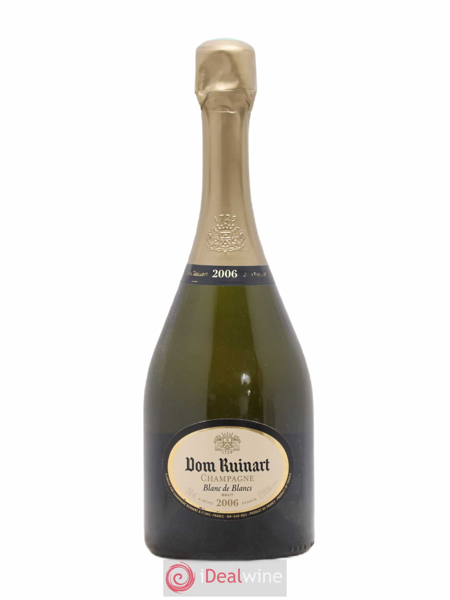 Dom Ruinart Brut Ruinart 2006 - Lot de 1 bouteille - 0