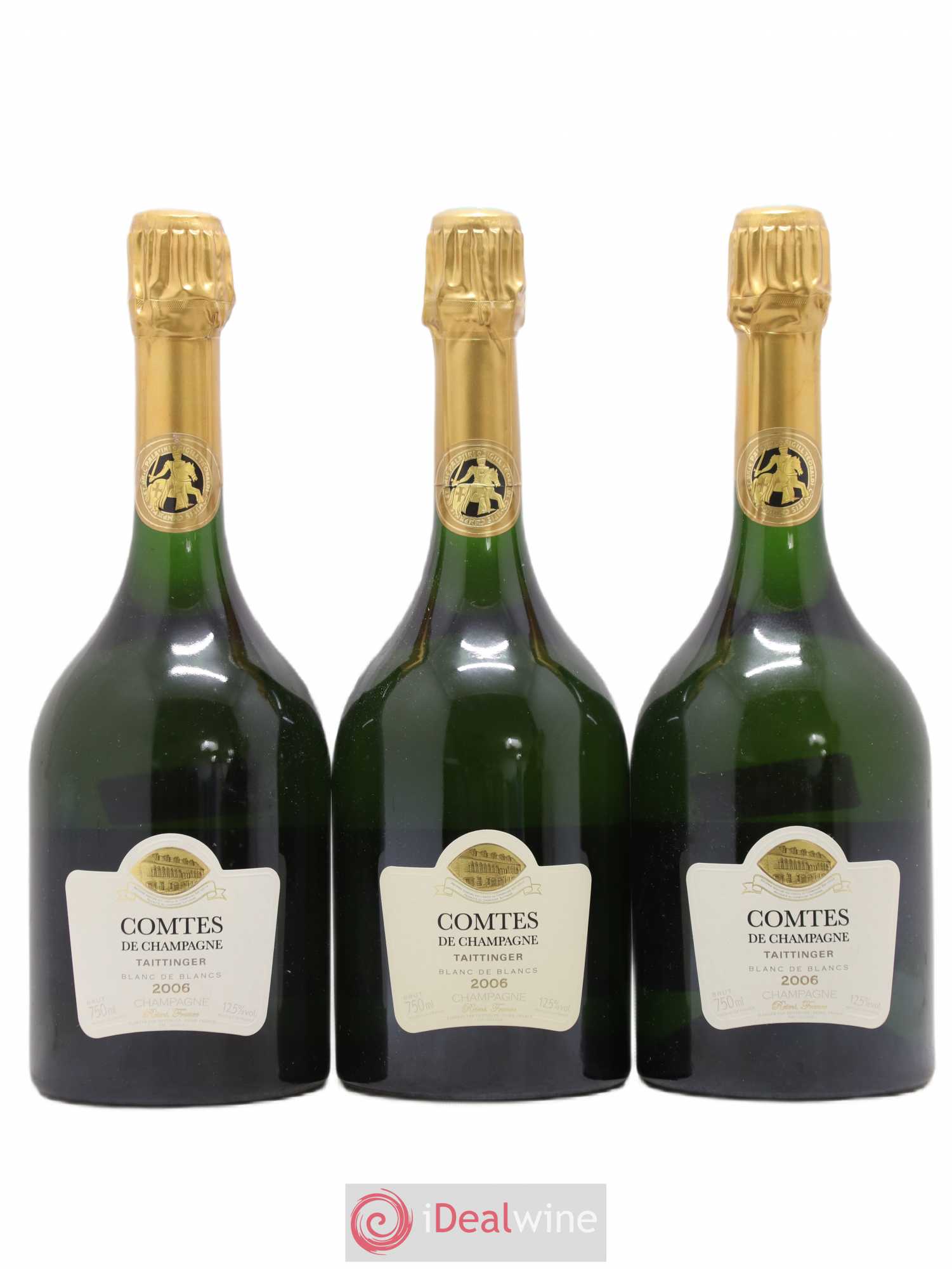 Comtes de Champagne Taittinger 2006 - Lot de 3 bouteilles - 0