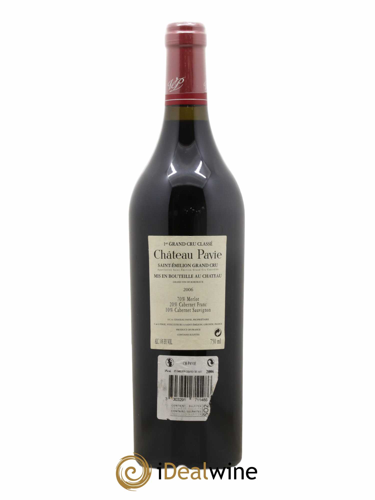 Château Pavie 1er Grand Cru Classé A 2006 - Lot of 1 bottle - 1