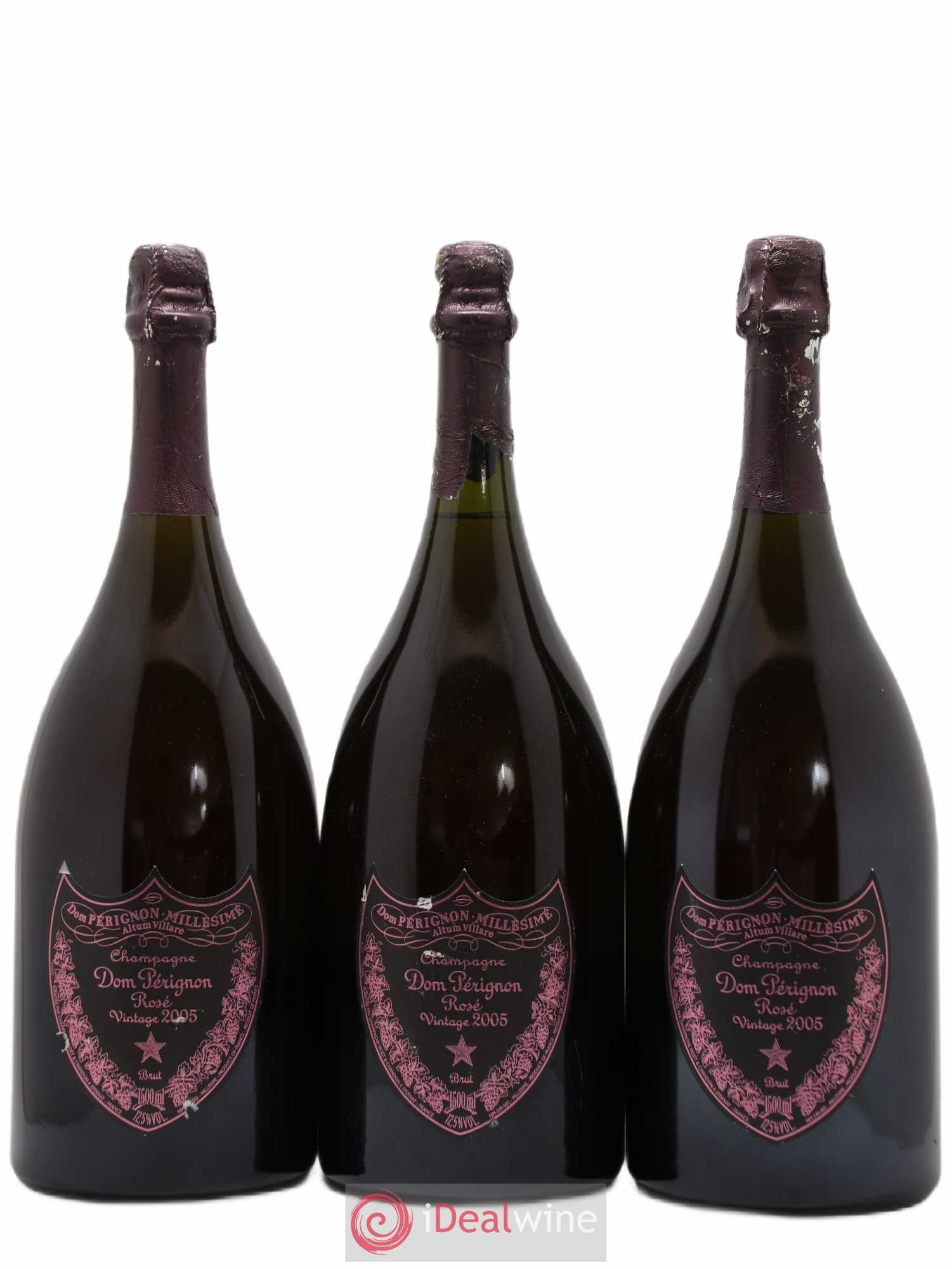 Brut Dom Pérignon 2005 - Lot de 3 magnums - 0