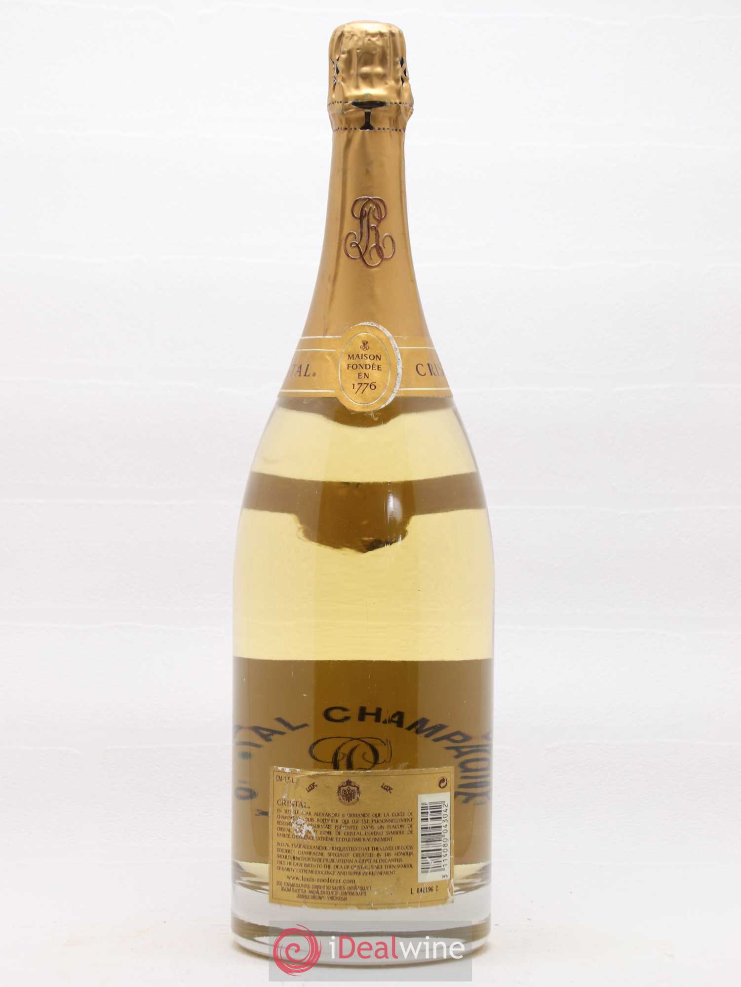 Cristal Louis Roederer 2006 - Lot de 1 magnum - 1
