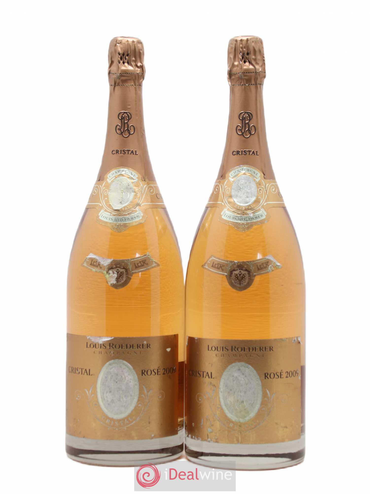 Cristal Louis Roederer 2009 - Lot de 2 magnums - 0