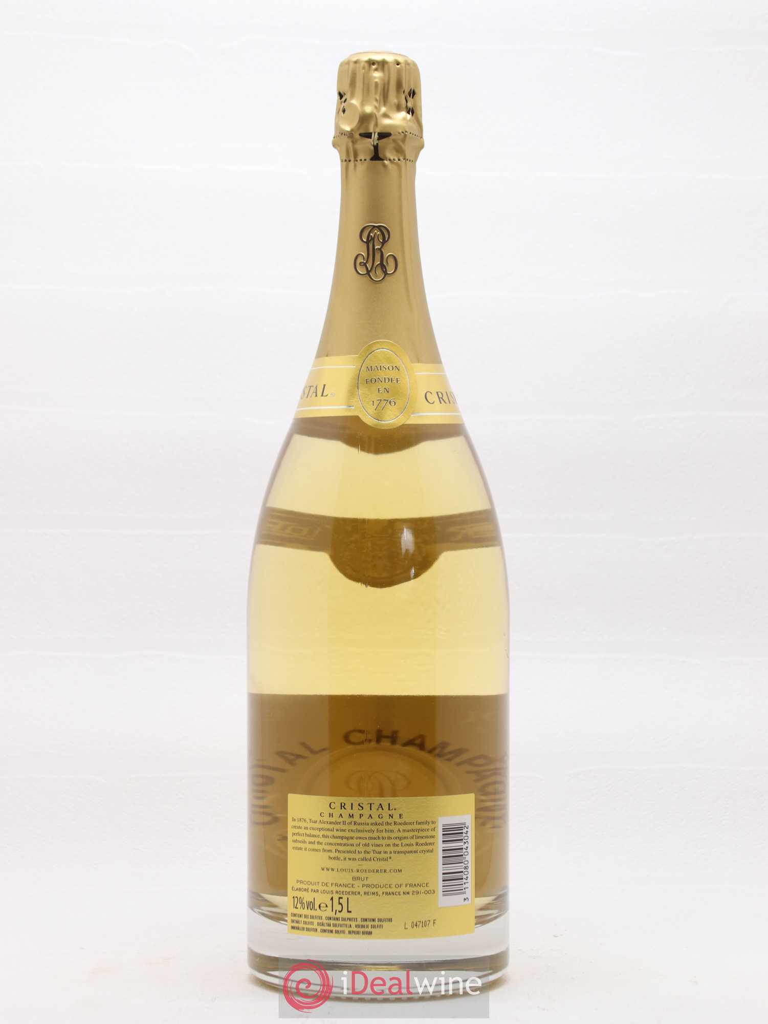 Cristal Louis Roederer 2009 - Lot de 1 magnum - 2
