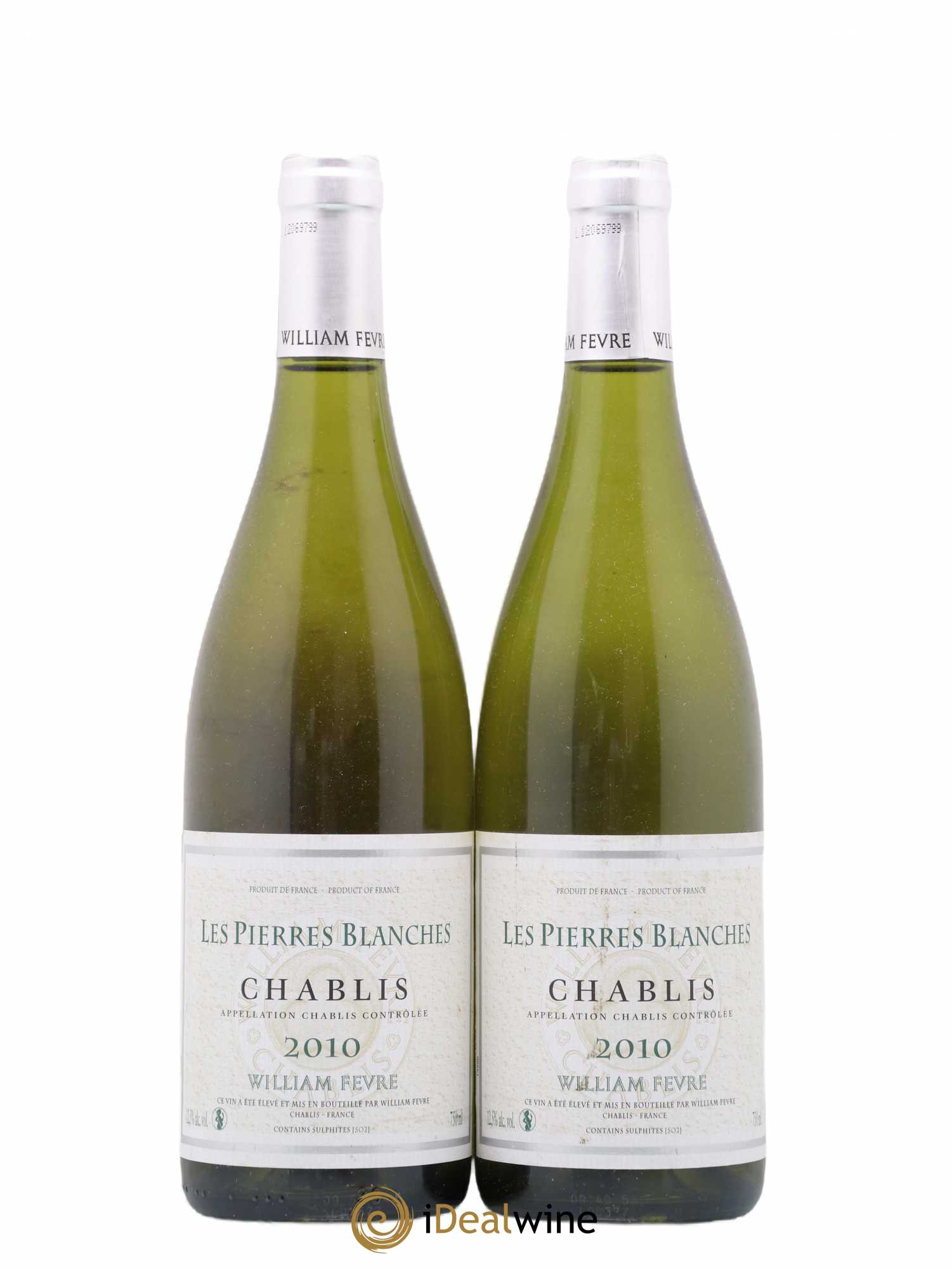 Chablis William Fèvre Les Roches Dorées 2010 - Posten von 2 Flaschen - 0