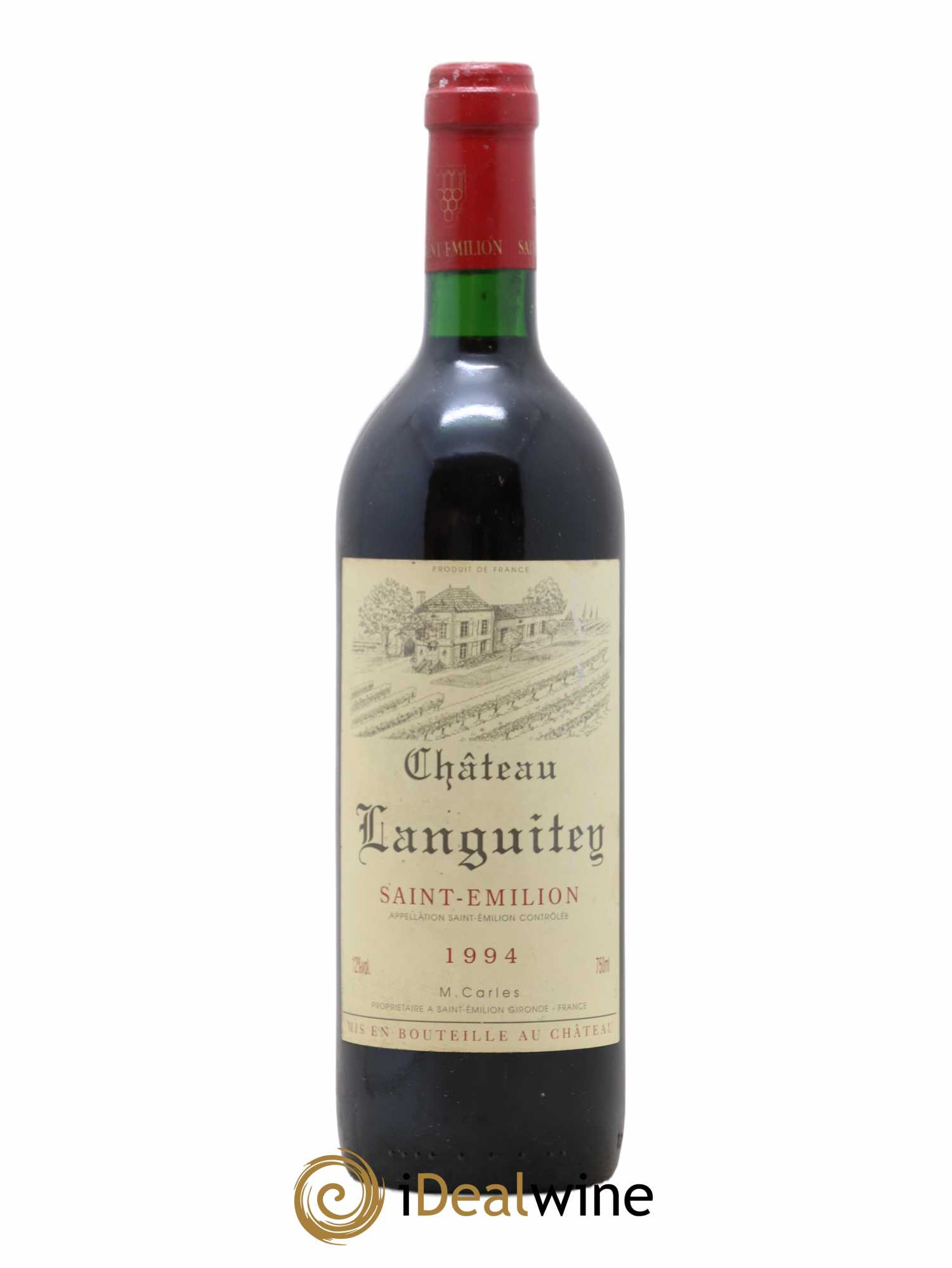 Saint-Émilion Chateau Languitey 1994 - Posten von 1 Flasche - 0