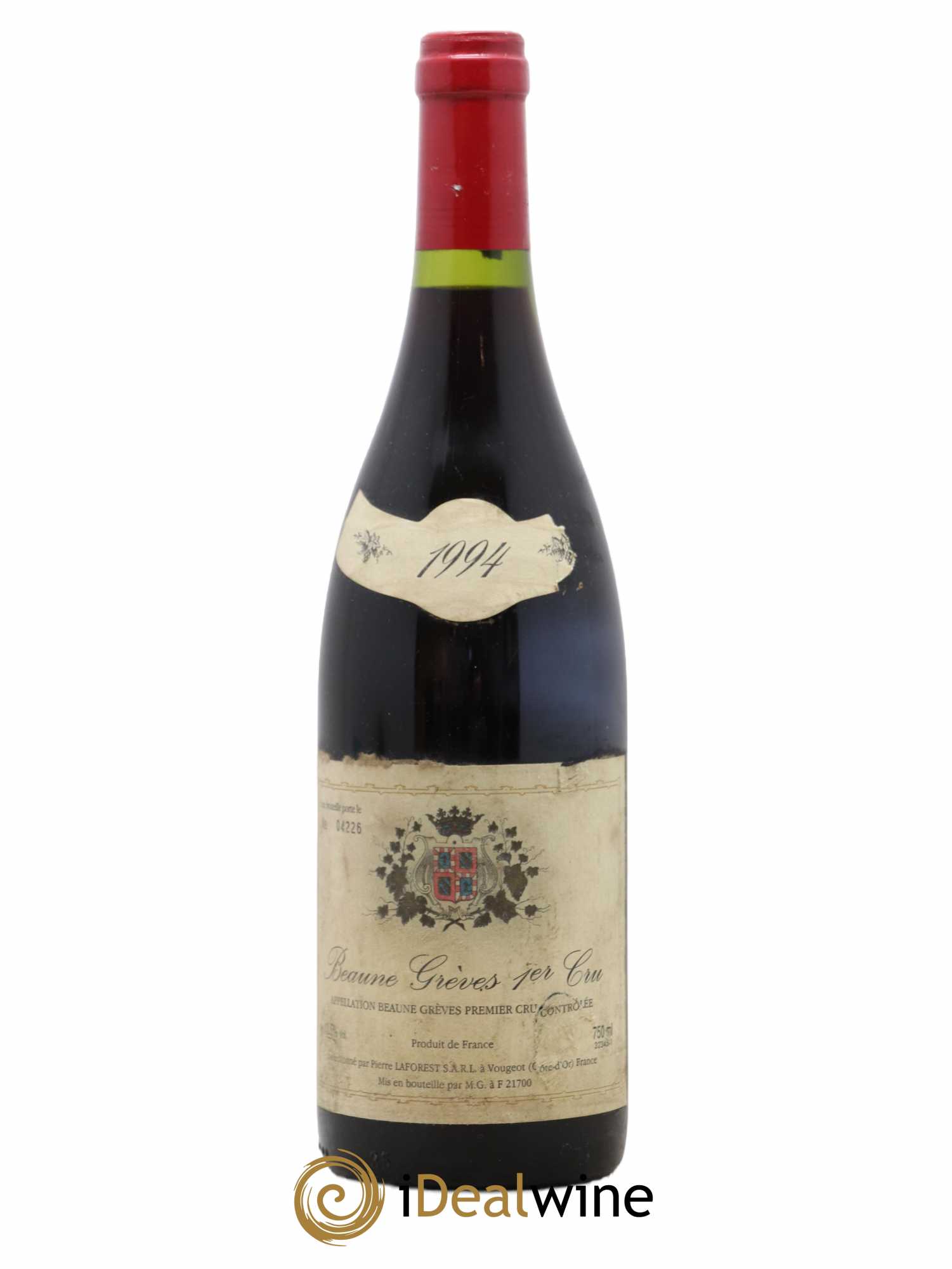 Beaune 1er Cru Greves Pierre Laforest 1994 - Lot de 1 bouteille - 0