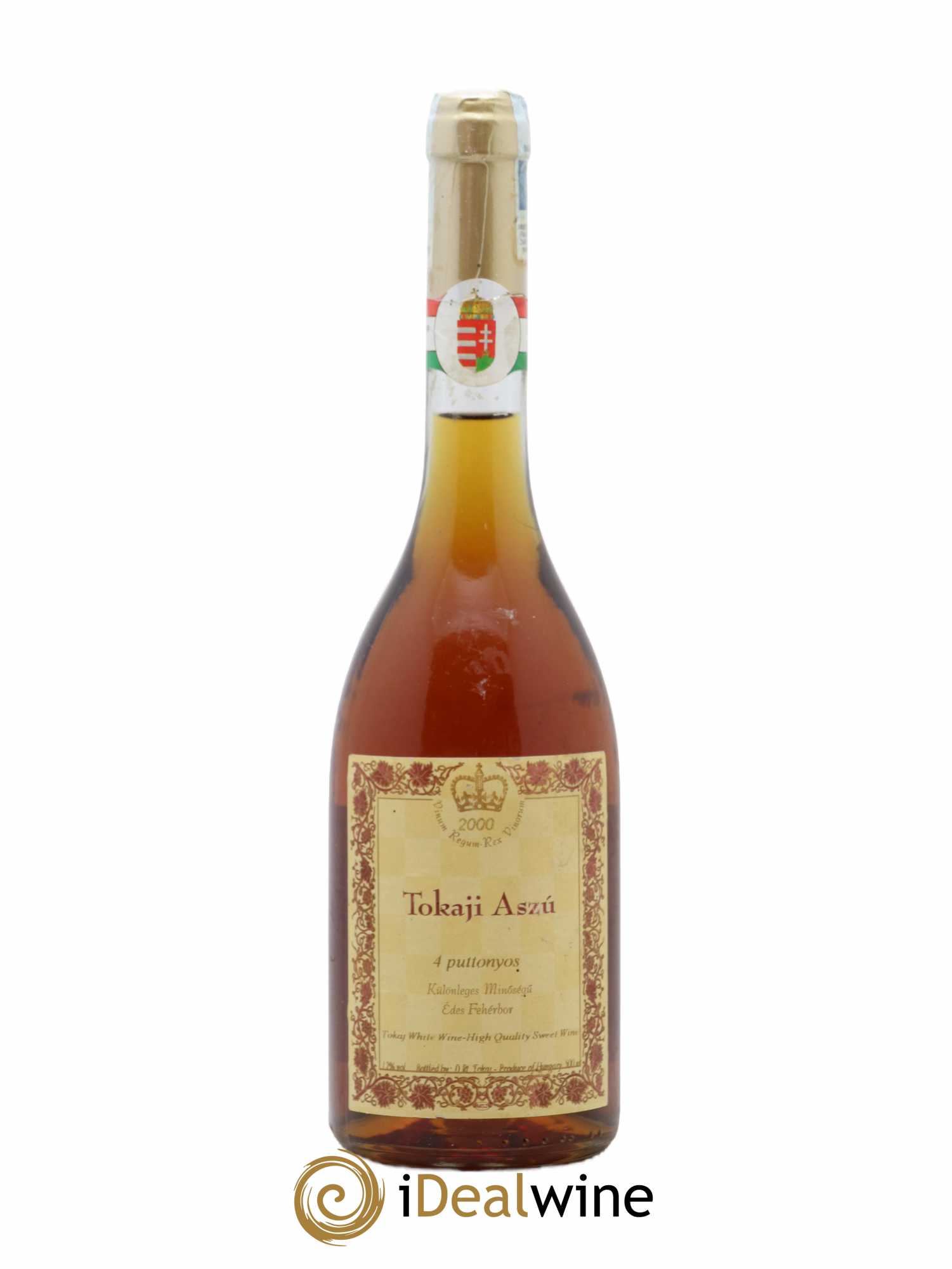 Tokaji Aszu 4 Puttonyos Edes Fehebor 2000 - Posten von 1 Flasche - 0