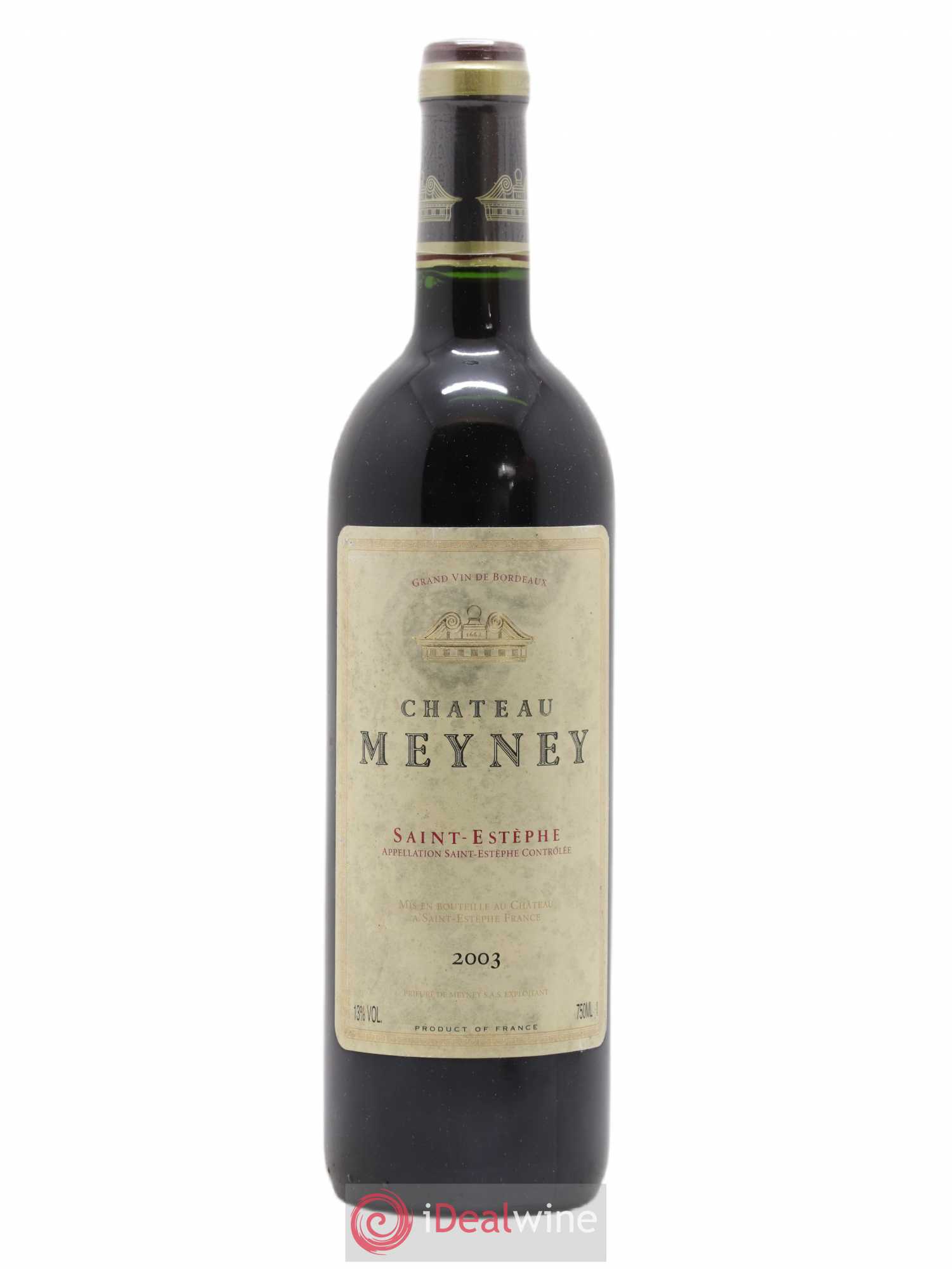 Château Meyney 2003 - Lot de 1 bouteille - 0