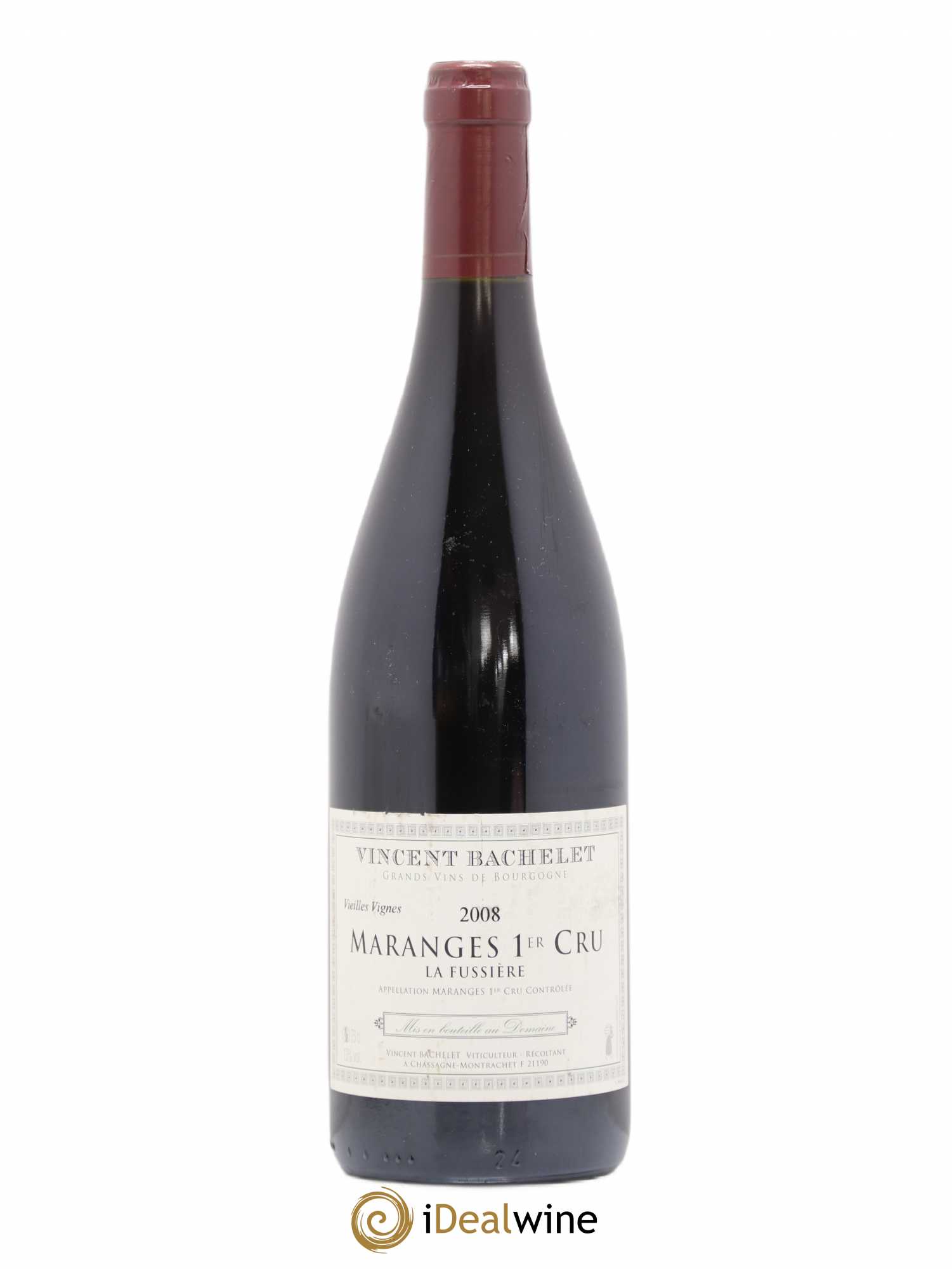 Maranges 1er Cru La Fussière Vieilles vignes Domaine Vincent Bachelet 2008 - Posten von 1 Flasche - 0