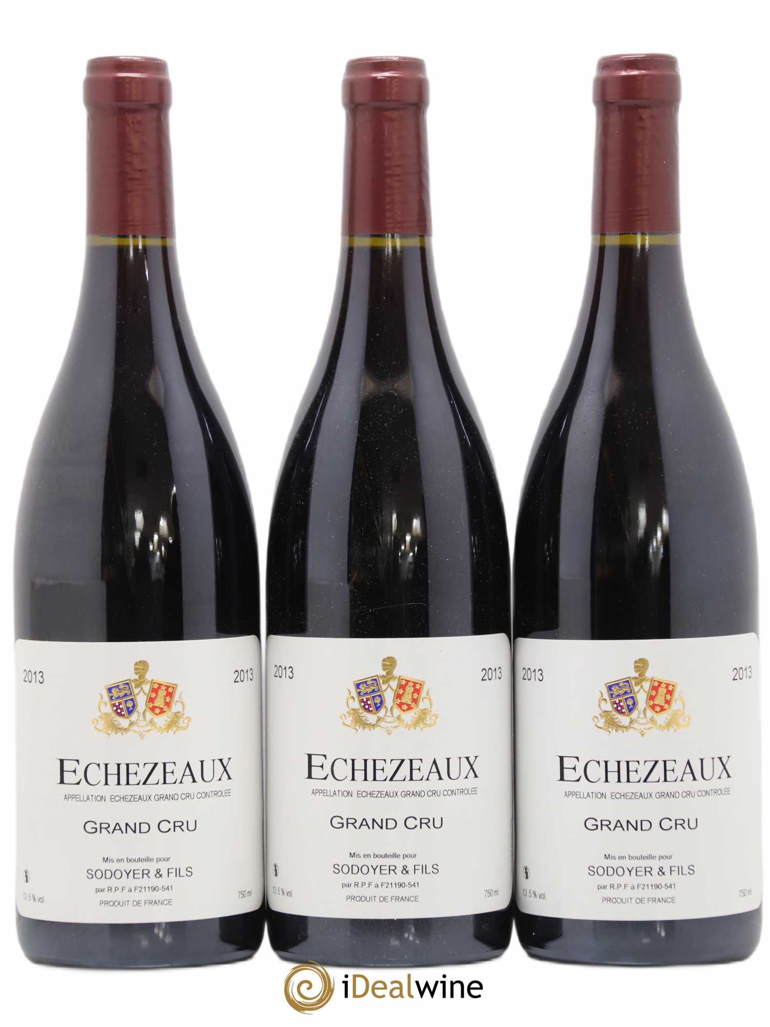Echezeaux Grand Cru Domaine Sodoyer 2013 - Lot de 3 bouteilles - 0