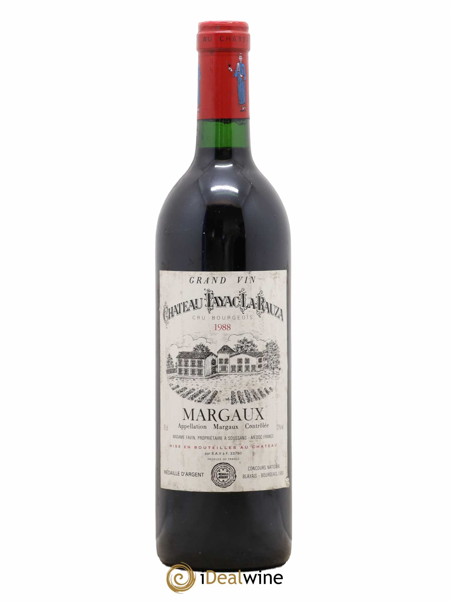 Bordeaux 1988 - Posten von 1 Flasche - 0