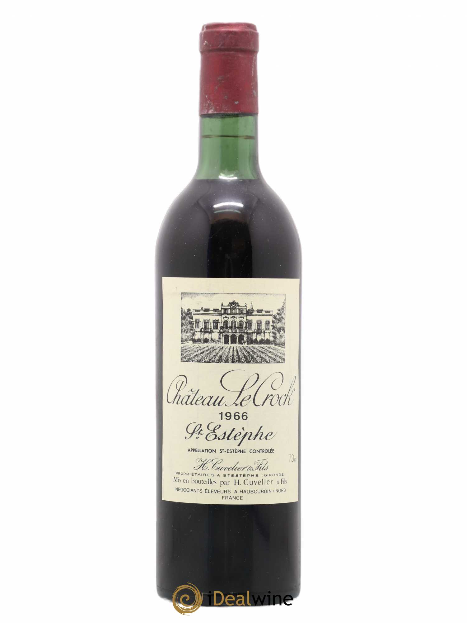 Château le Crock Cru Bourgeois 1966 - Lot de 1 bouteille - 0