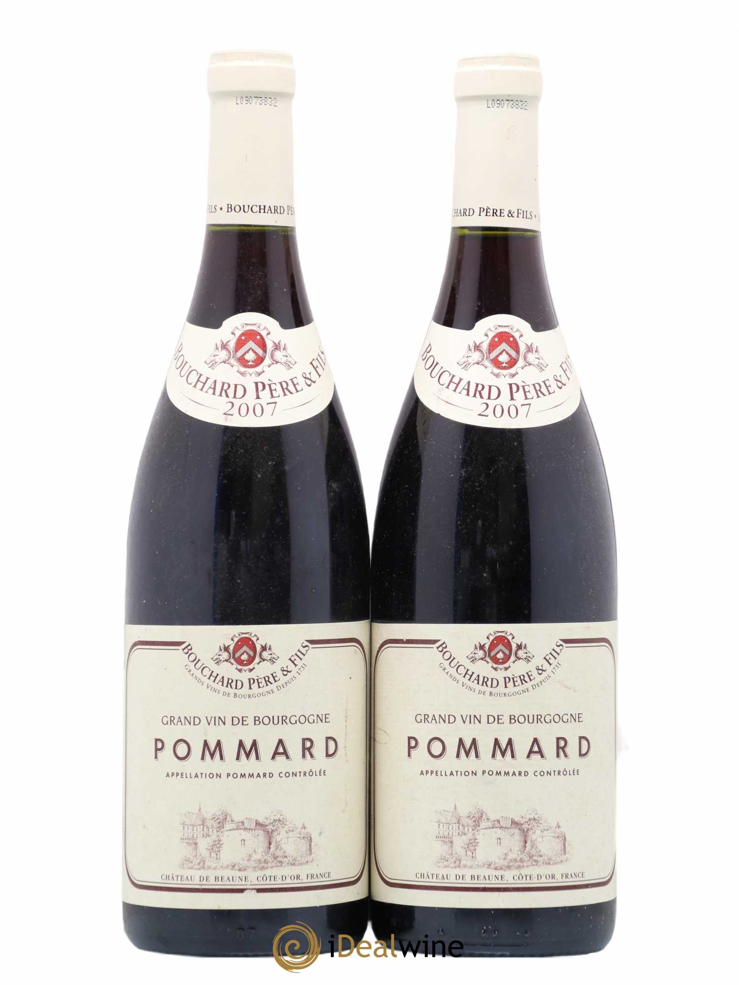 Pommard Bouchard Père & Fils 2007 - Lot de 2 bouteilles - 0