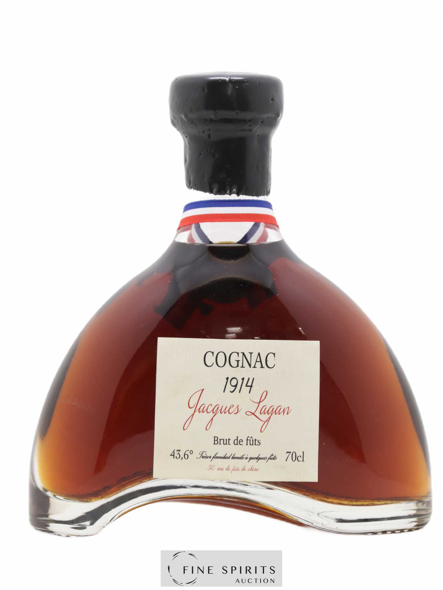 Jacques Lagan 50 years 1914 Of. Brut de Fûts - Lot de 1 bouteille - 0