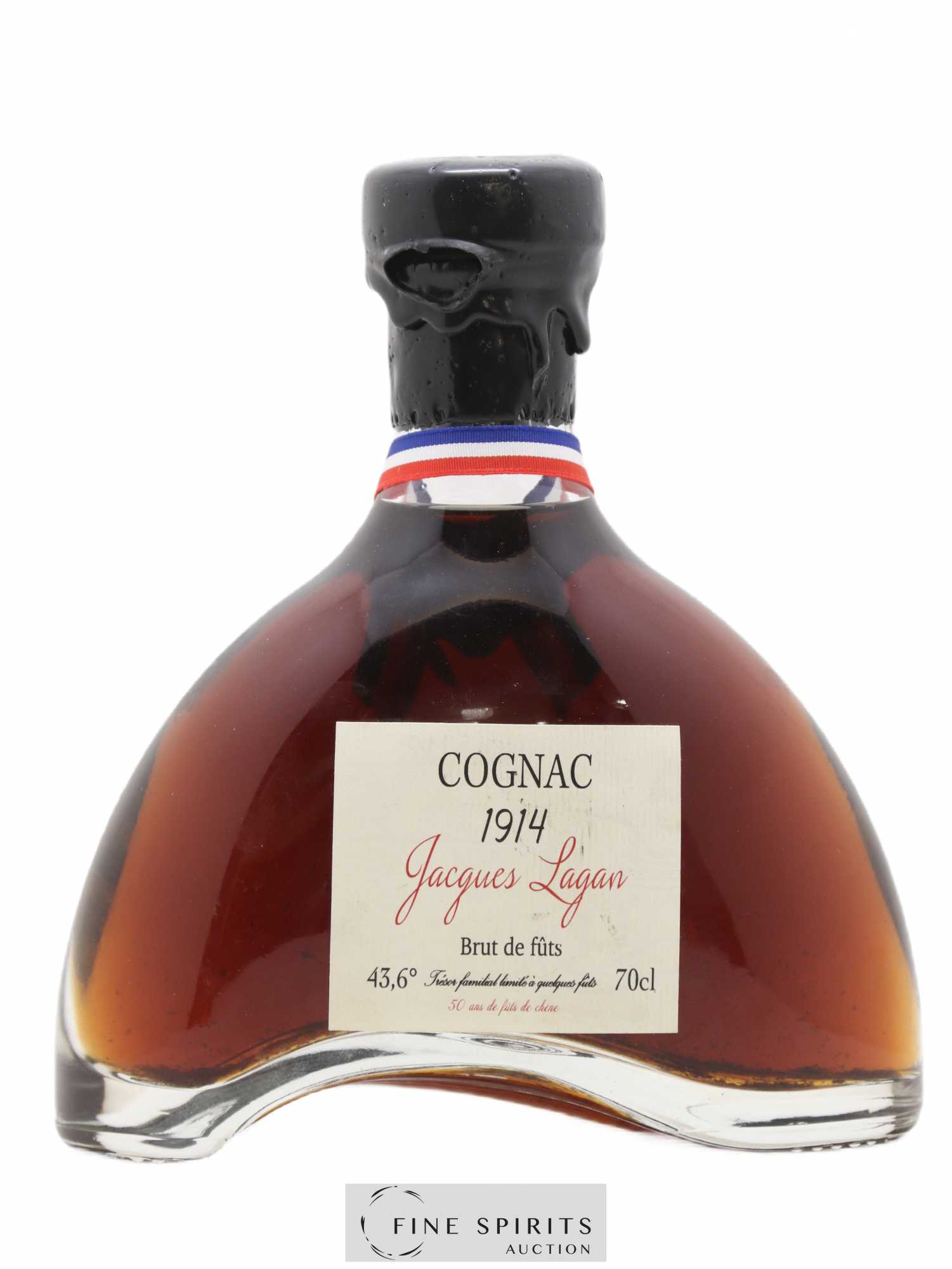 Jacques Lagan 50 years 1914 Of. Brut de Fûts - Lot de 1 bouteille - 0