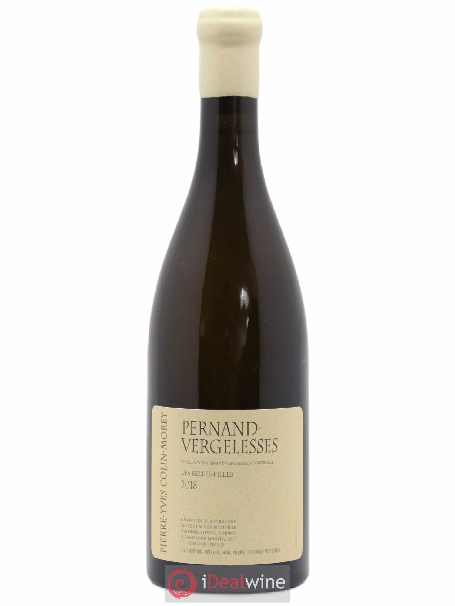 Pernand-Vergelesses Les Belles Filles Pierre-Yves Colin Morey 2018 - Lot de 1 bouteille - 0