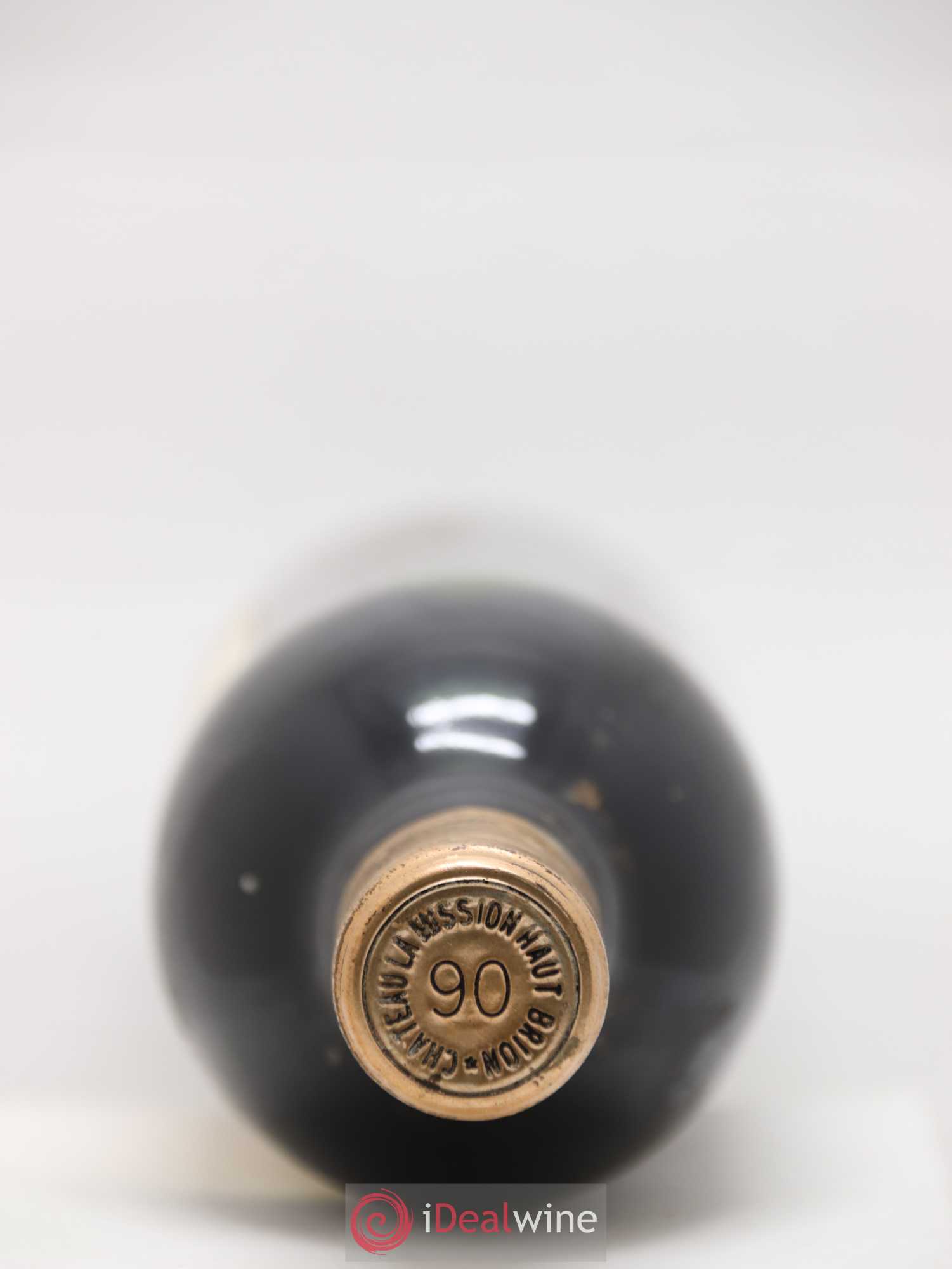 Château la Mission Haut-Brion Cru Classé de Graves 1990 - Lot de 3 bouteilles - 1