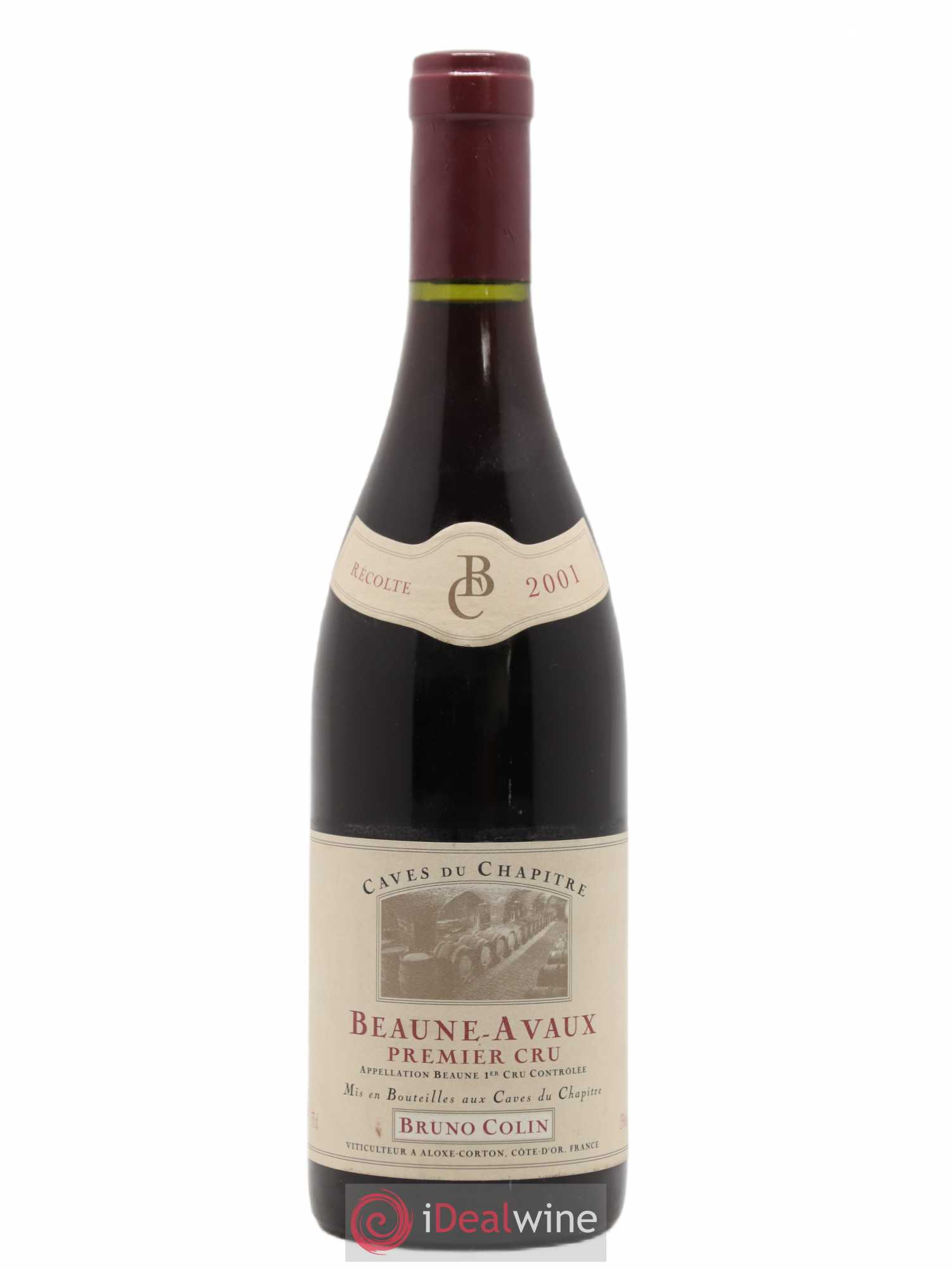 Beaune 1er Cru Avaux Cru Bruno Colin 2001 - Posten von 1 Flasche - 0