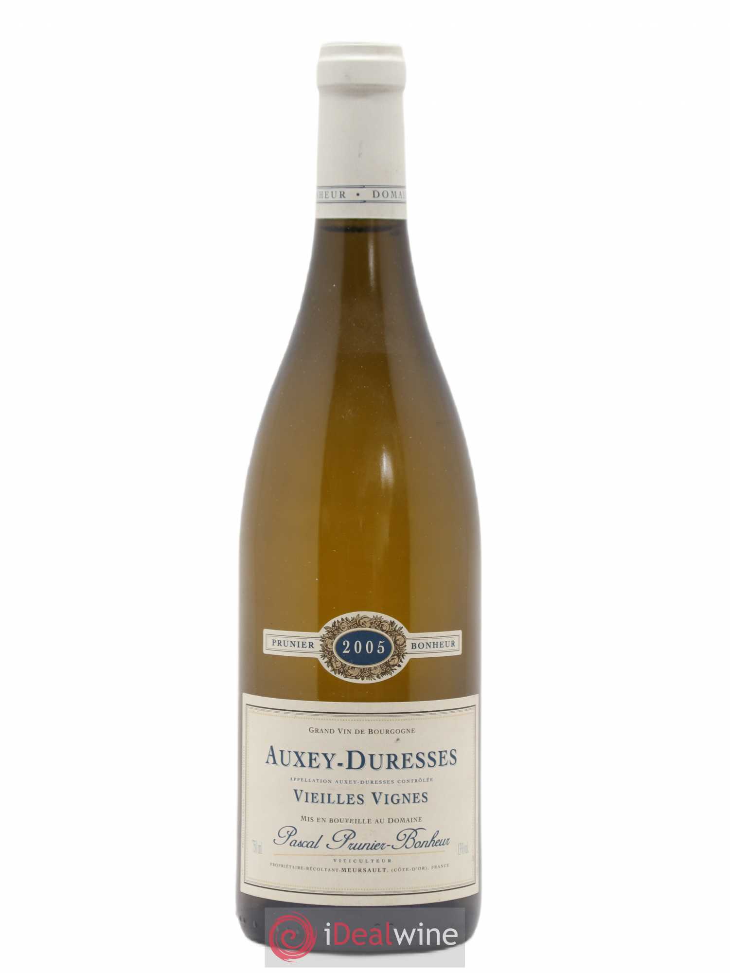 Auxey-Duresses Vieilles Vignes Pascal Prunier Bonheur 2005 - Posten von 1 Flasche - 0