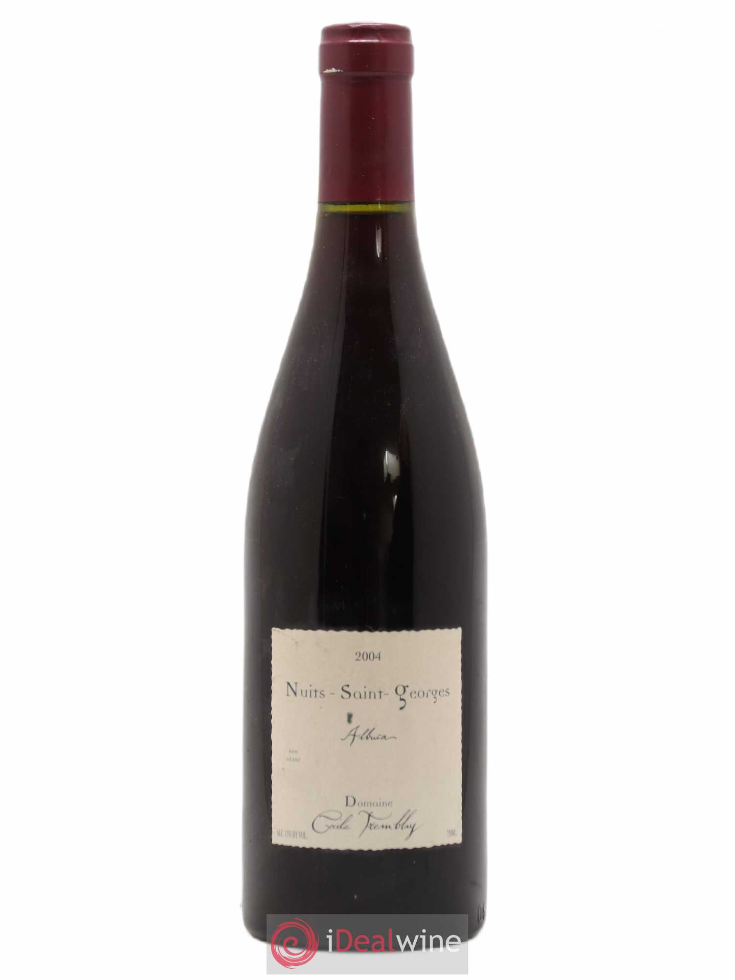 Nuits-Saint-Georges Albuca Cécile Tremblay 2004 - Lot de 1 bouteille - 0