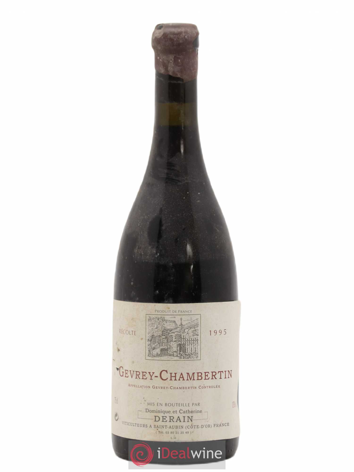 Gevrey-Chambertin Dominique Derain 1995 - Lot de 1 bouteille - 0