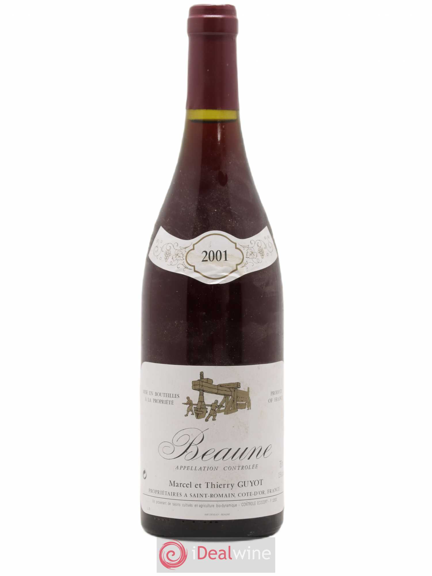 Beaune Marcel Guyot 2001 - Lot de 1 bouteille - 0